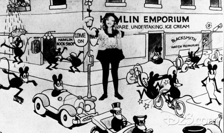  'Alice Comedies' fue el primer cortometraje de Walt Disney, el cual se estrenó en 1924.