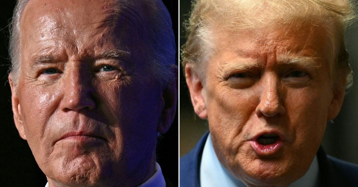 El debate entre Donald Trump (der) y Joe Biden es organizado por CNN en Atlanta, se llevará a cabo a las 7:00 p. m. hora de Costa Rica y tendrá una duración de 90 minutos.