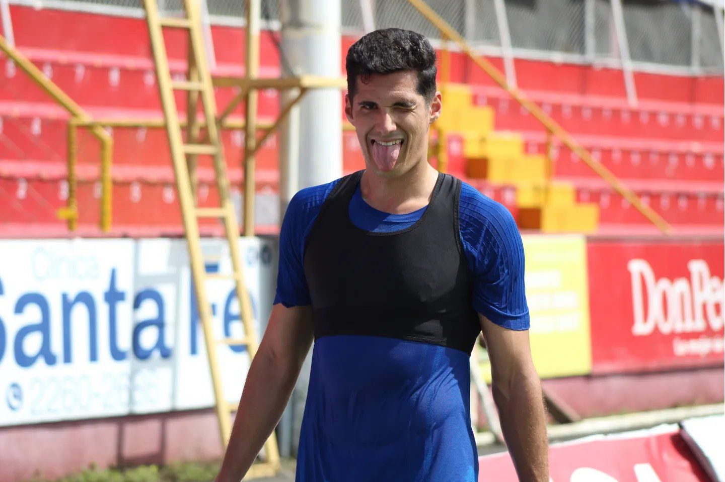 El delantero mexicano José de Jesús 'Tepa'  González tiene 25 años y se formó en las ligas menores de las Chivas de Guadalajara. Cortesía: Herediano