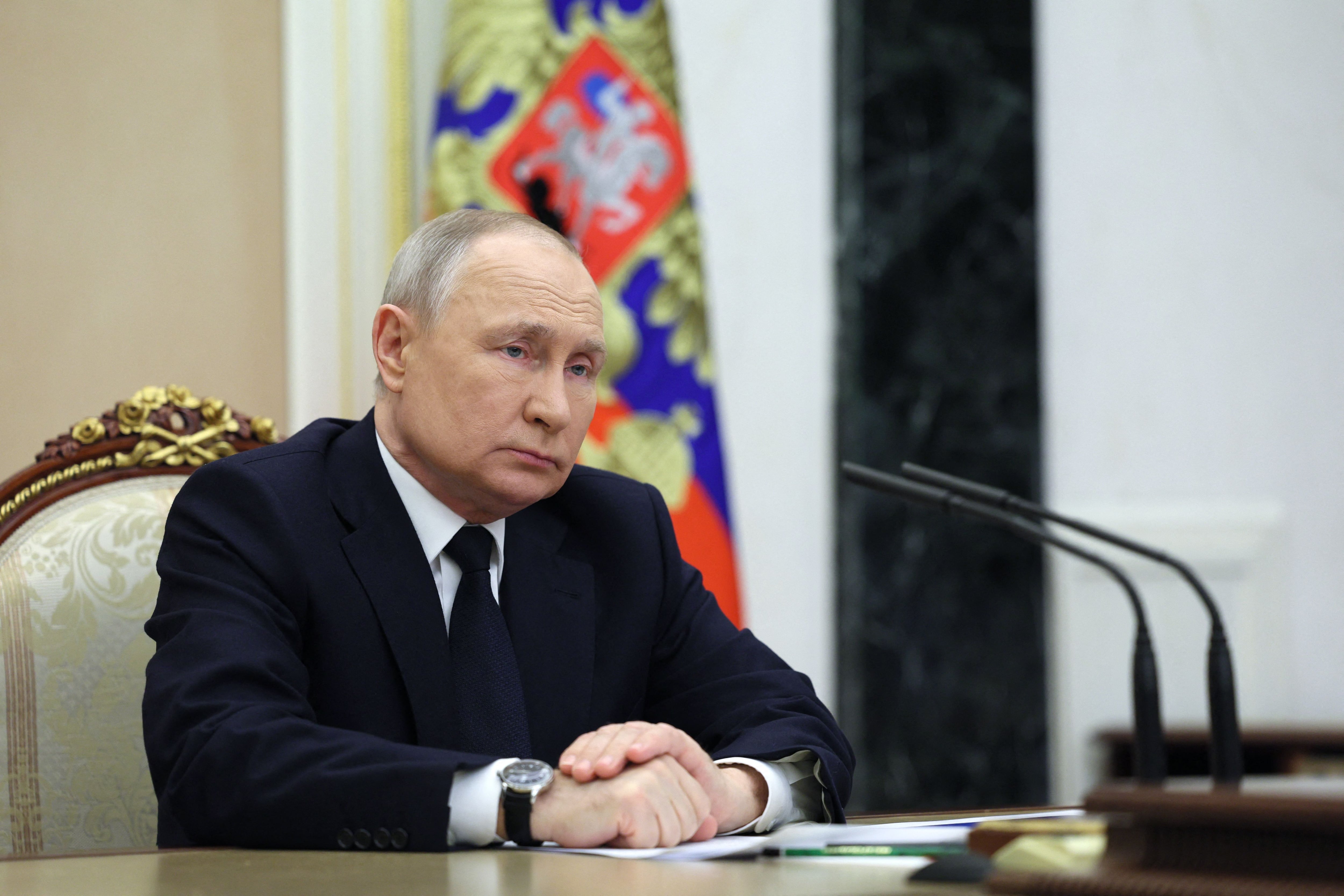 El presidente de Rusia, Vladimir Putin, mantiene el acoso sobre la prensa europea.  (Foto: Gavriil GRIGOROV / SPUTNIK / AFP)