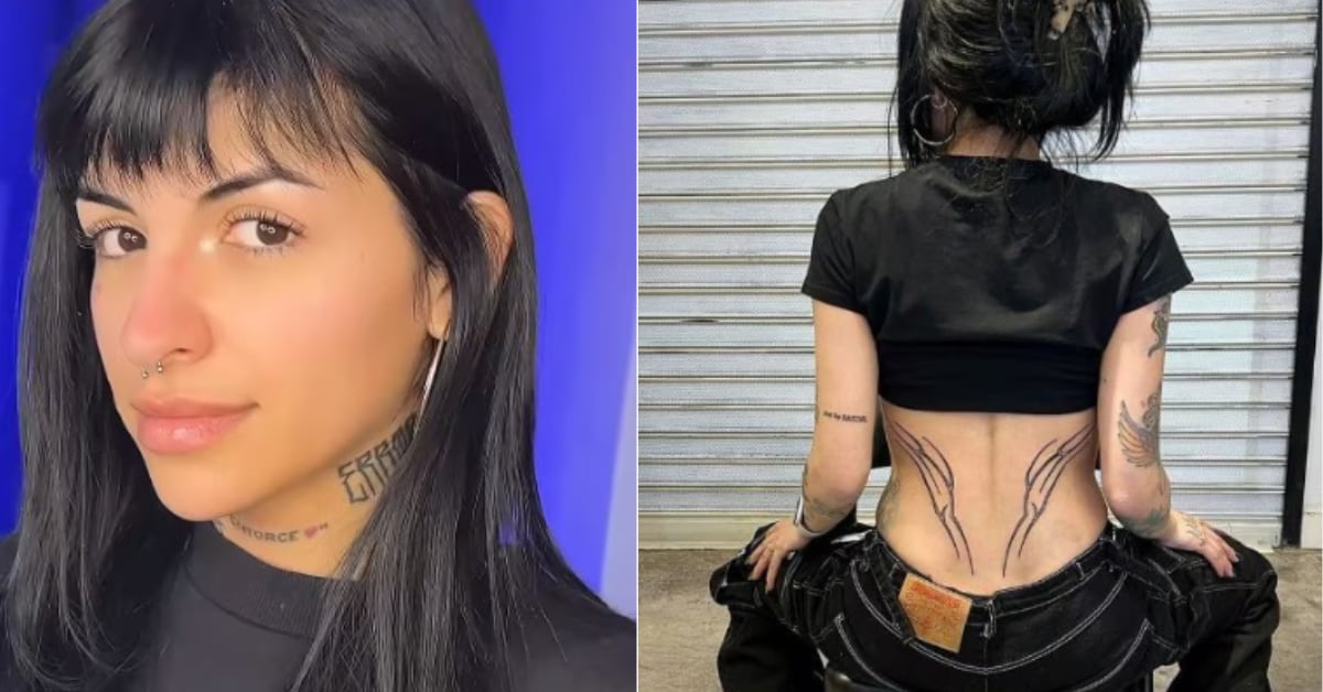 Julieta Emilia Cazzuchelli, conocida como Cazzu, es una reconocida cantante argentina de trap, se sometió a algunos cambios estéticos y un tatuaje. Foto: El Universal/México/GDA