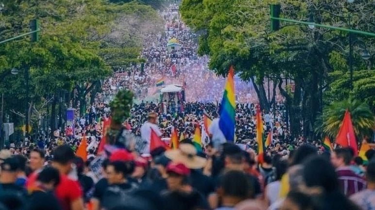 La organización de la marcha LGTBIQ+ afirmó que la marcha de este domingo 30 de mayo sigue en pie. (Imagen con fines ilustrativos)