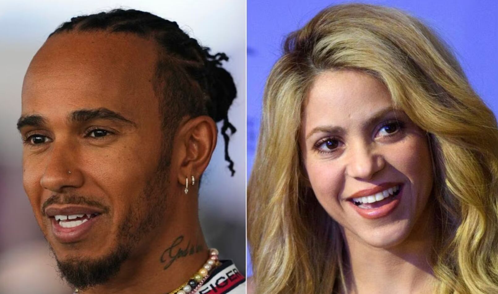 Según la prensa internacional, Lewis Hamilton y Shakira están saliendo. 