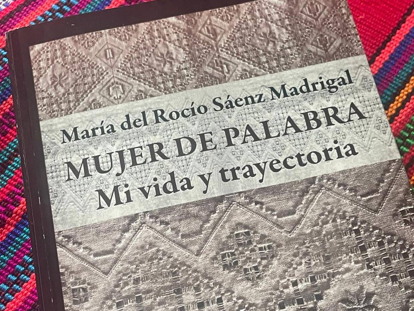 Libro de María del Rocío Sáenz Madrigal. Presentado el 28 de mayo 2024