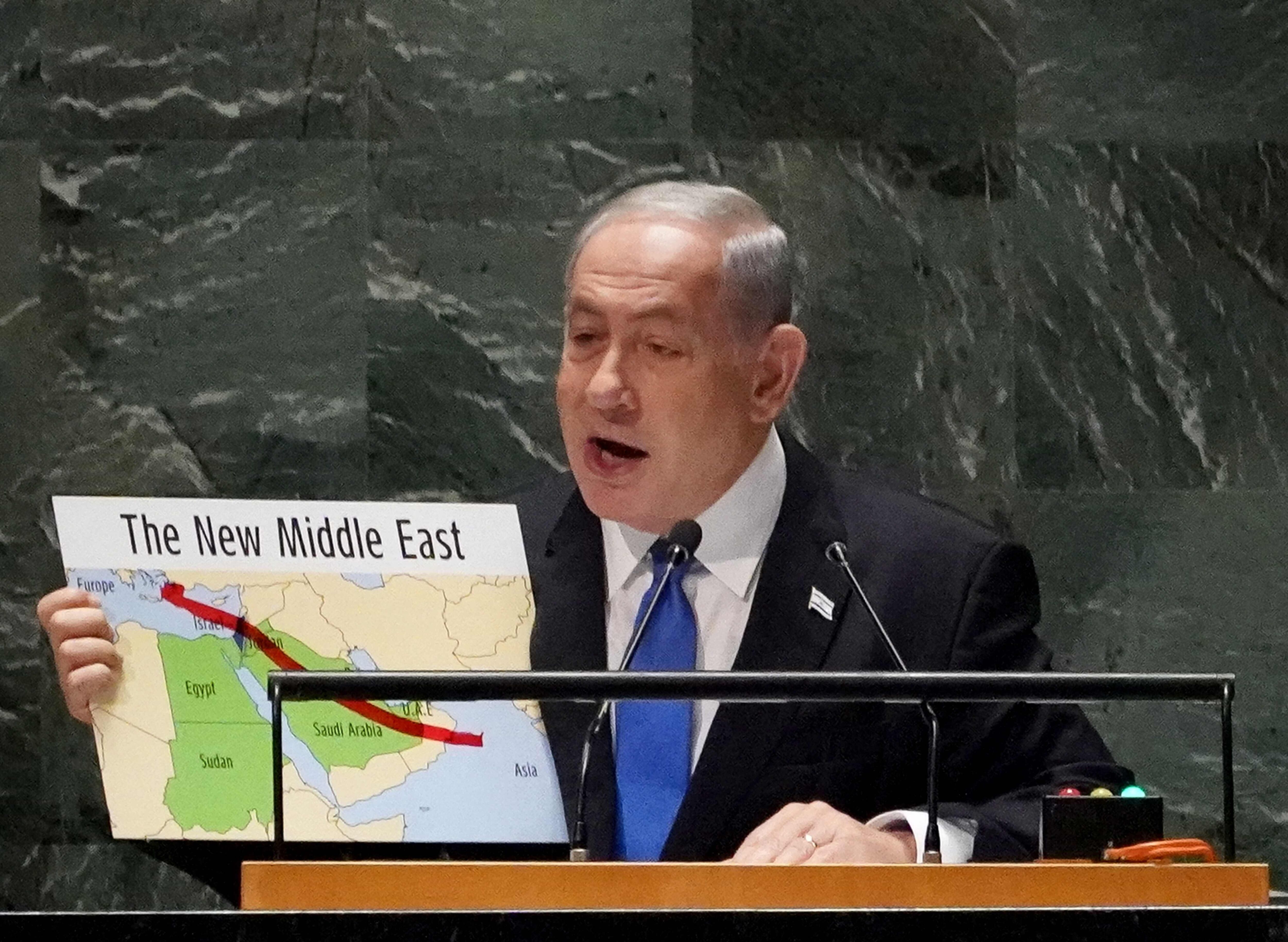 Irán se enfrenta a amenaza ‘creíble’ si desarrolla bomba nuclear, advierte Netanyahu en la ONU