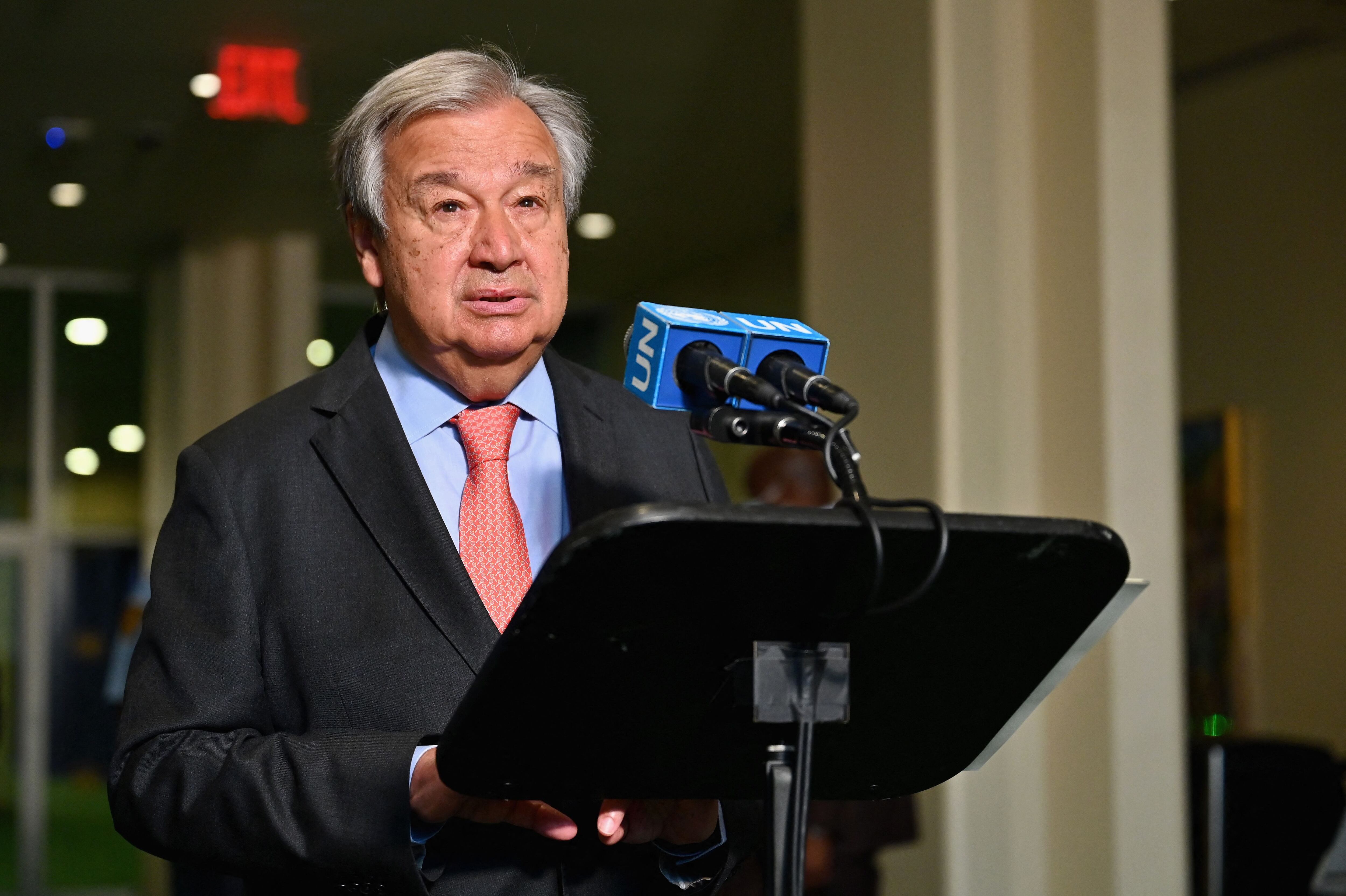 Antonio Guterres, Secretario General de la ONU, hizo un llamado a los países desarrollados para tomar iniciativa de alcanzar la neutralidad de carbono lo antes posible.