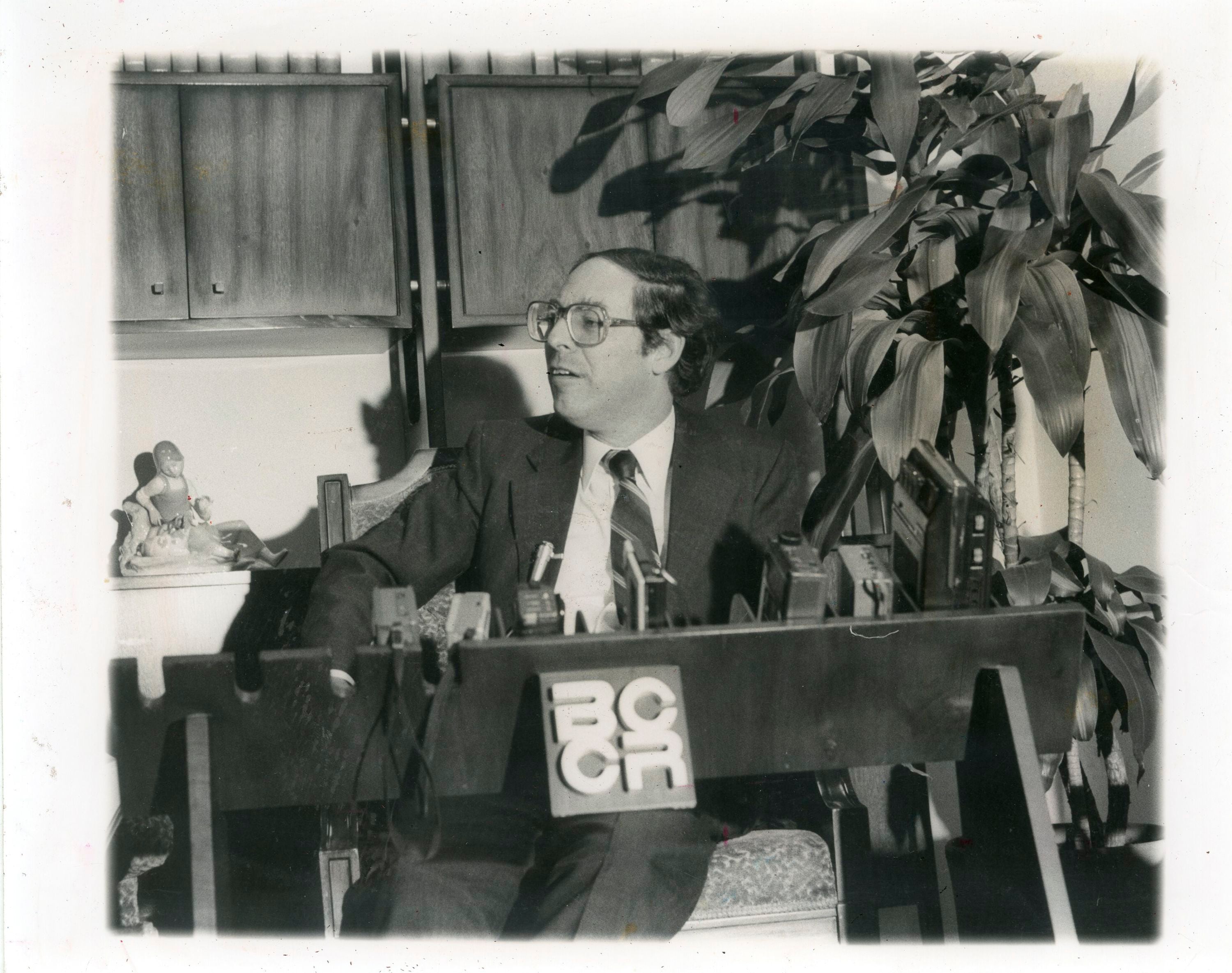 Eduardo Lizano fue presidente del Banco Central en cuatro gobiernos diferentes. Aquí en la administración de Luis Alberto Monge, el 10 de agosto de 1985.