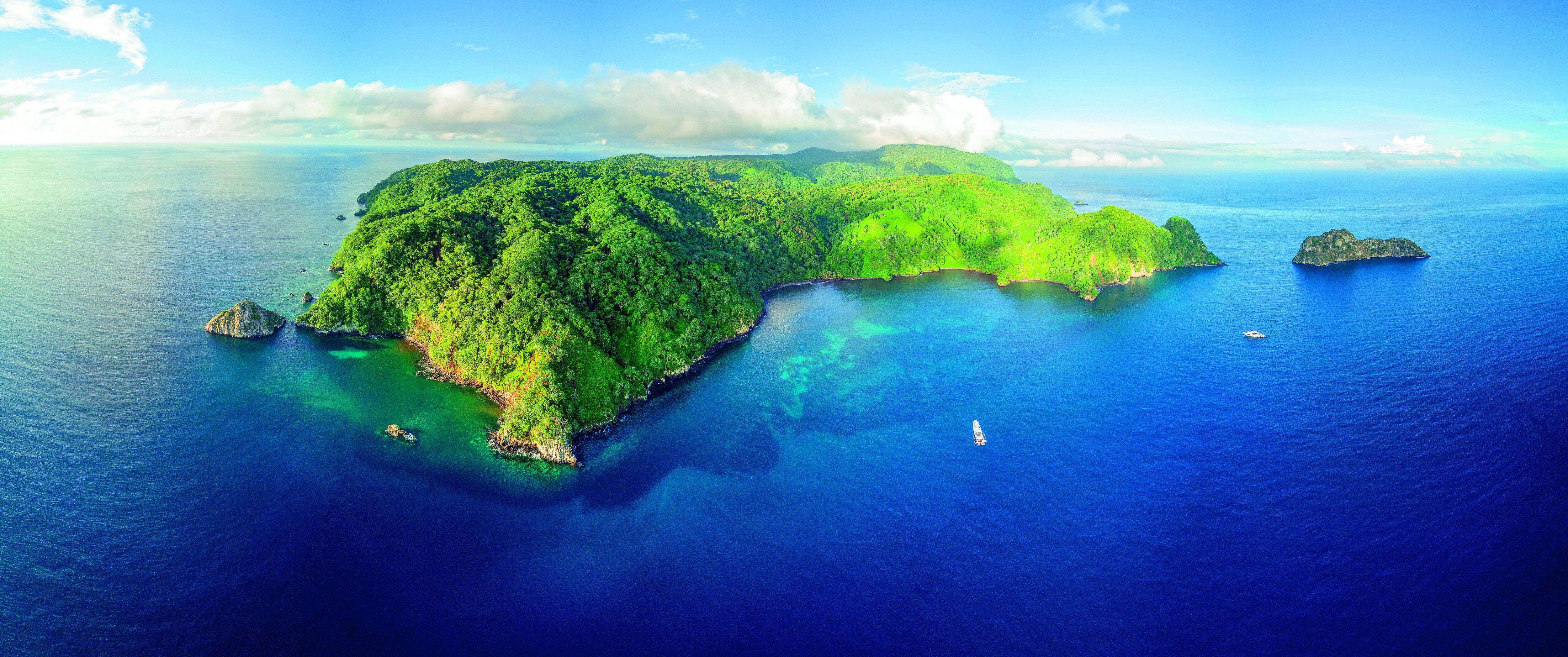 El Parque Nacional Isla del Coco, creado en 1978, alberga 1.688 especies de fauna marina, de las cuales 45 son endémicas (el 47,4% de todas las especies marinas endémicas del país). Fotografía: Cortesía.