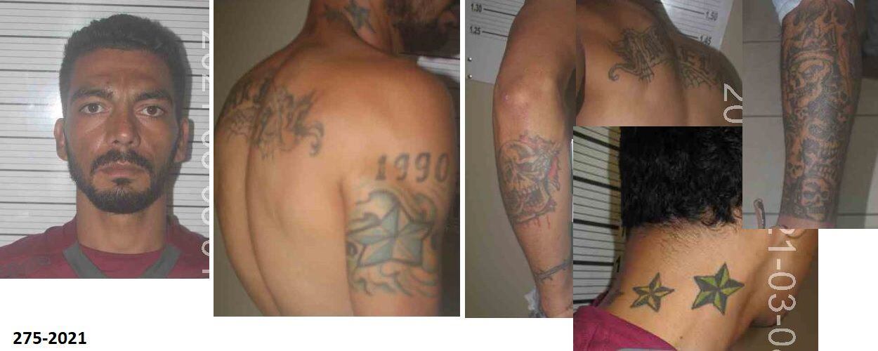 El OIJ divulgó estas imágenes en marzo del 2021 cuando Castro Núñez logró evadirse de celdas en Sarapiquí.