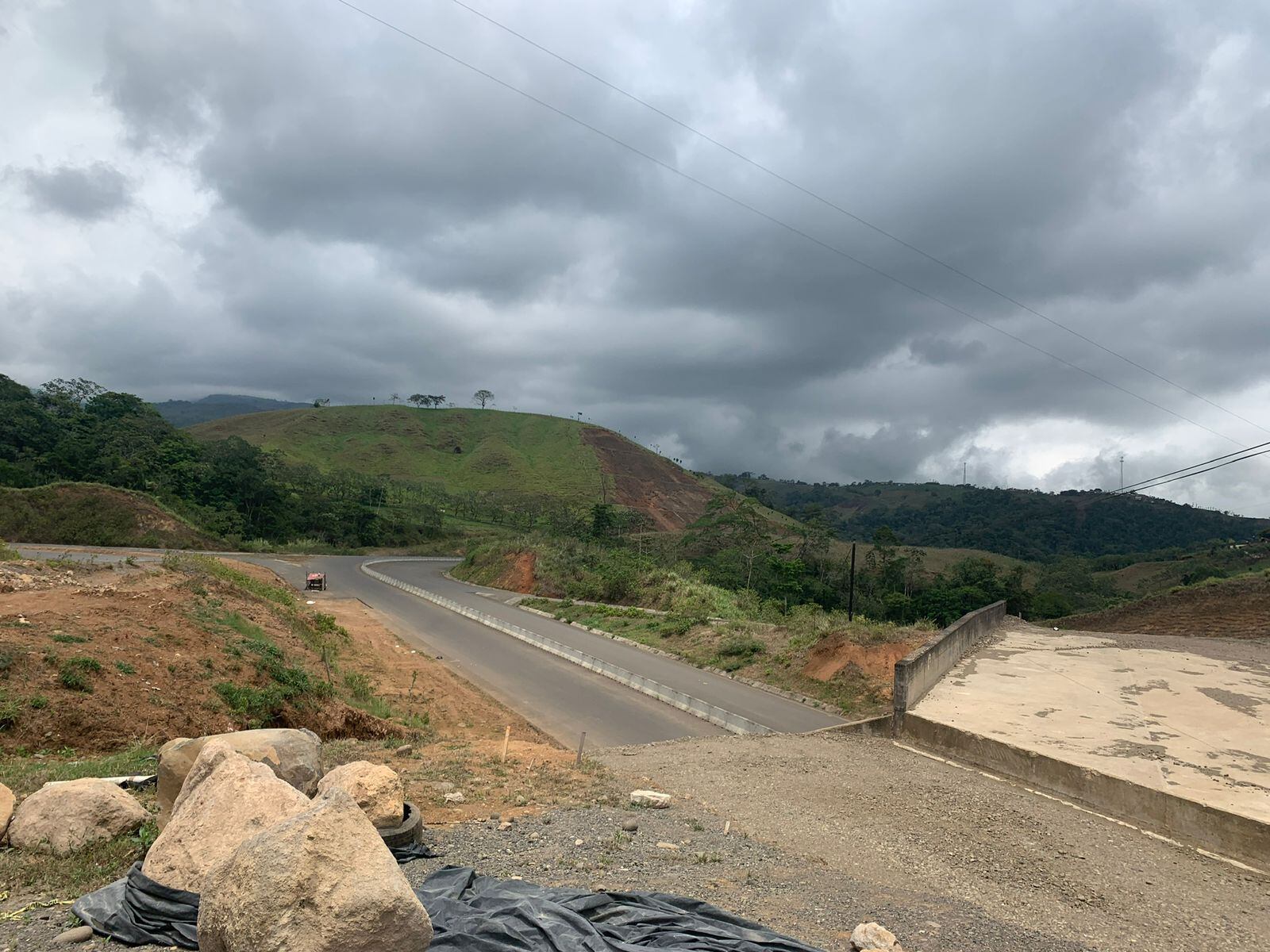 La empresa sería la encargada de supervisar el tramo Ron-Ron- Alto Sucre y La Abundancia de la nueva carretera a San Carlos. Foto: Edgar Chinchilla.