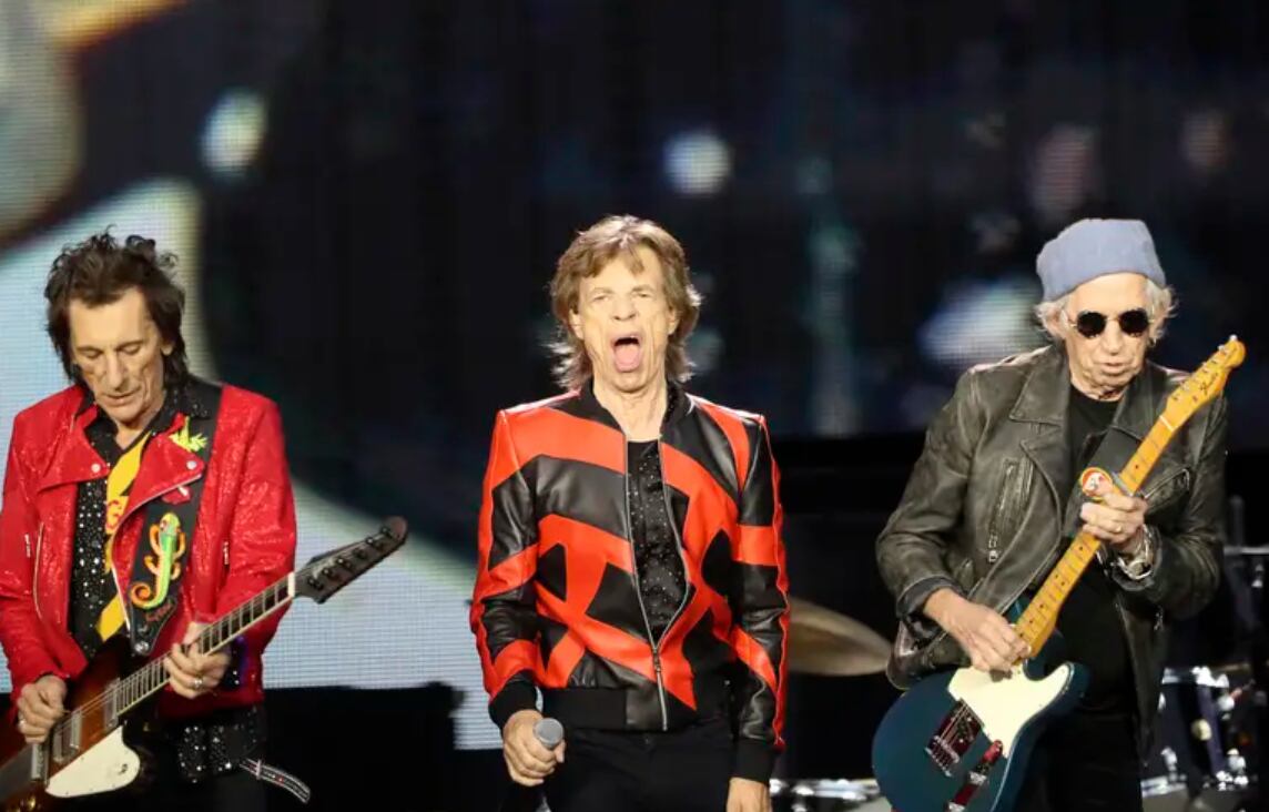 Los Rolling Stones en uno de sus últimos conciertos, el 9 de junio de 2022 en Ámsterdam, Países Bajos. 