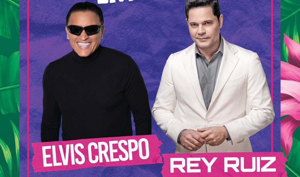 La música latina tendrá una gran fiesta el sábado 11 de mayo con el concierto que darán Elvis Crespo y Rey Ruiz en Costa Rica junto a la Orquesta Filarmónica.
