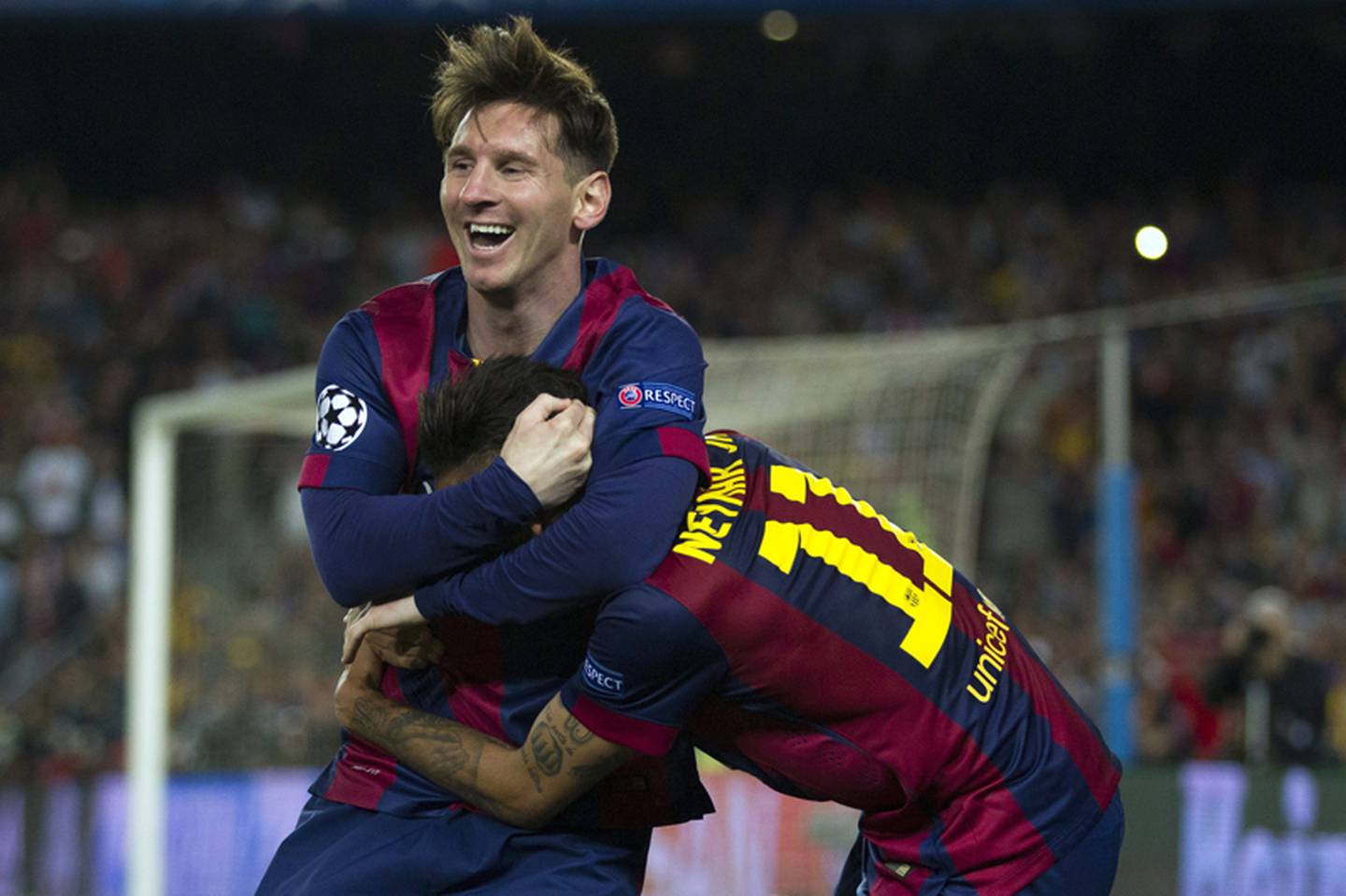 Cristiano Ronaldo y Leo Messi protagonizan histórica jugada de