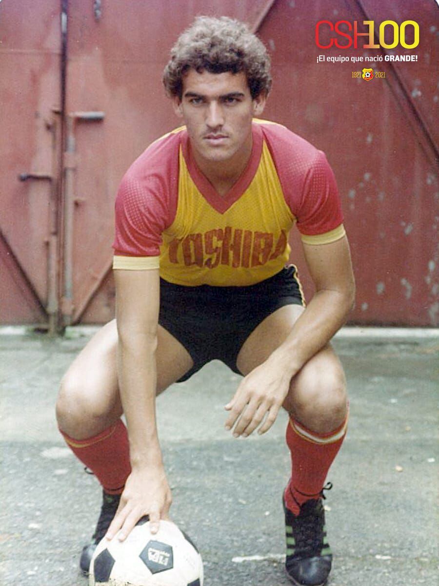 Gerardo “Cholo” Villalobos fue un destacado goleador de Herediano. (Foto Facebook de Herediano).