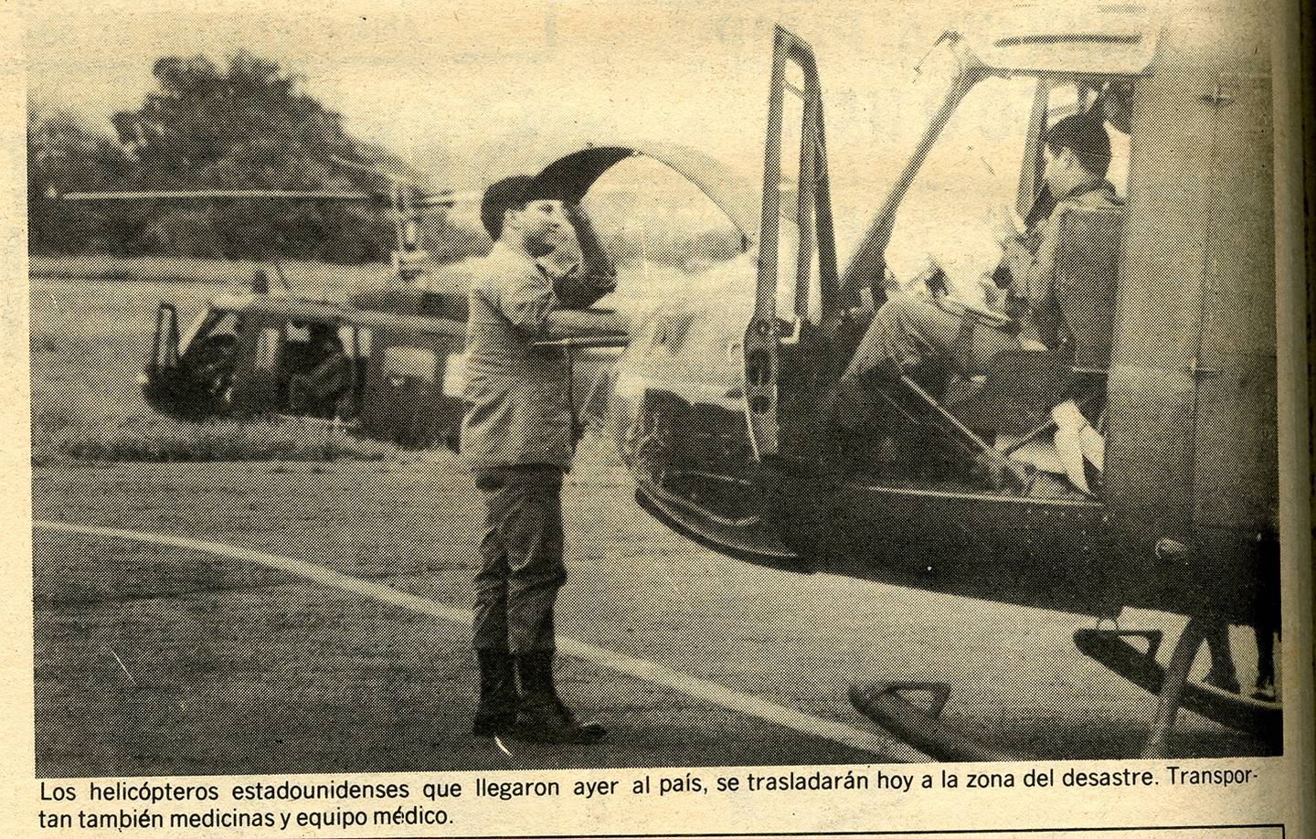 Terremoto de Pérez Zeledón 1983 / ARCHIVO GN