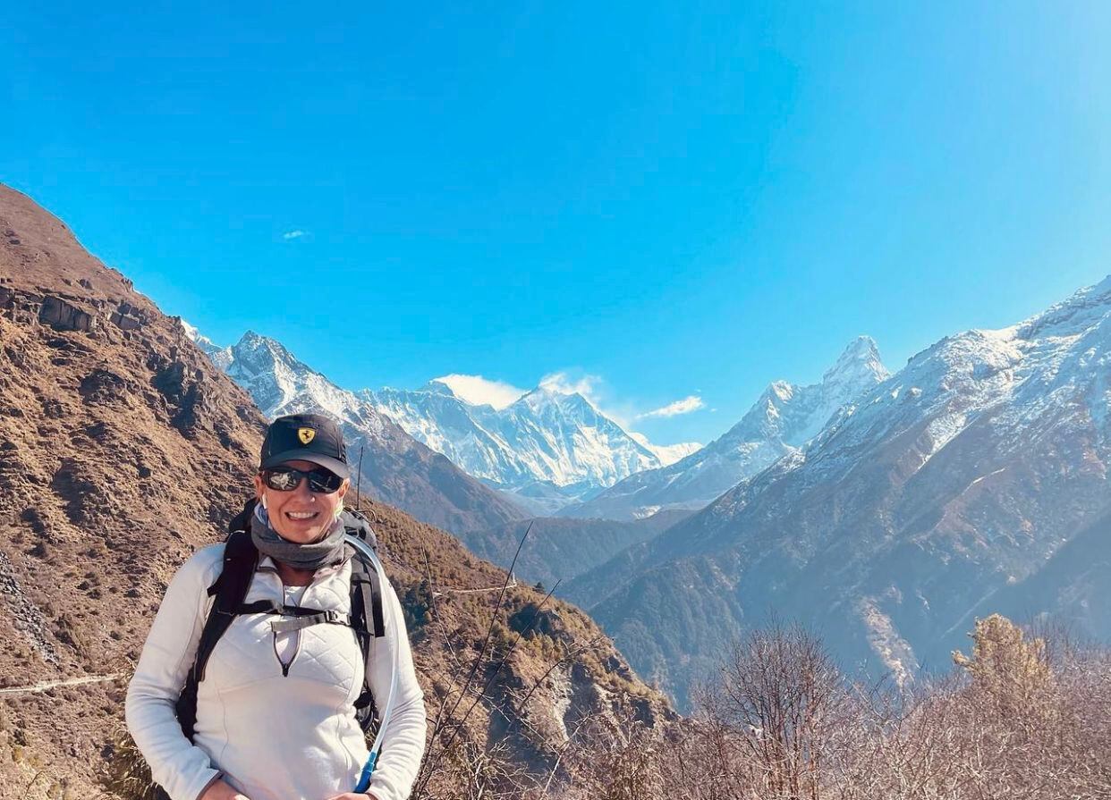 Lorena Velázquez ha documentado su travesía hacia el  Everest. Foto: Instagram