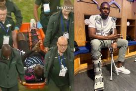 Usain Bolt sufre grave lesión durante partido amistoso ‘Soccer Aid’ en el Reino Unido