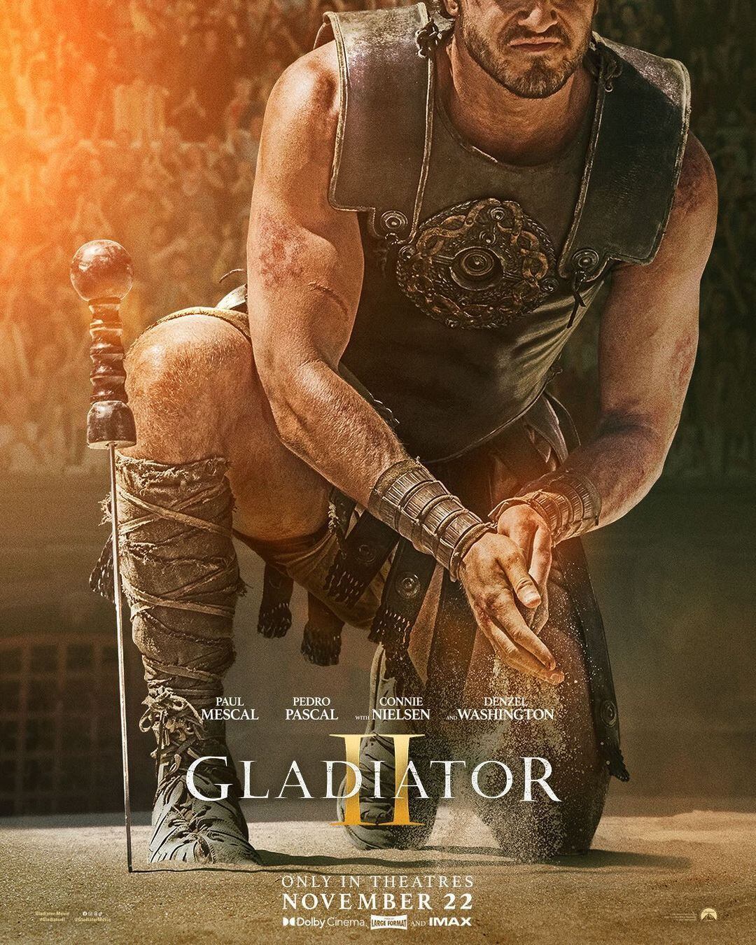 'Gladiador 2' promete emocionar a los espectadores con su espectacularidad visual y profunda narrativa histórica.
