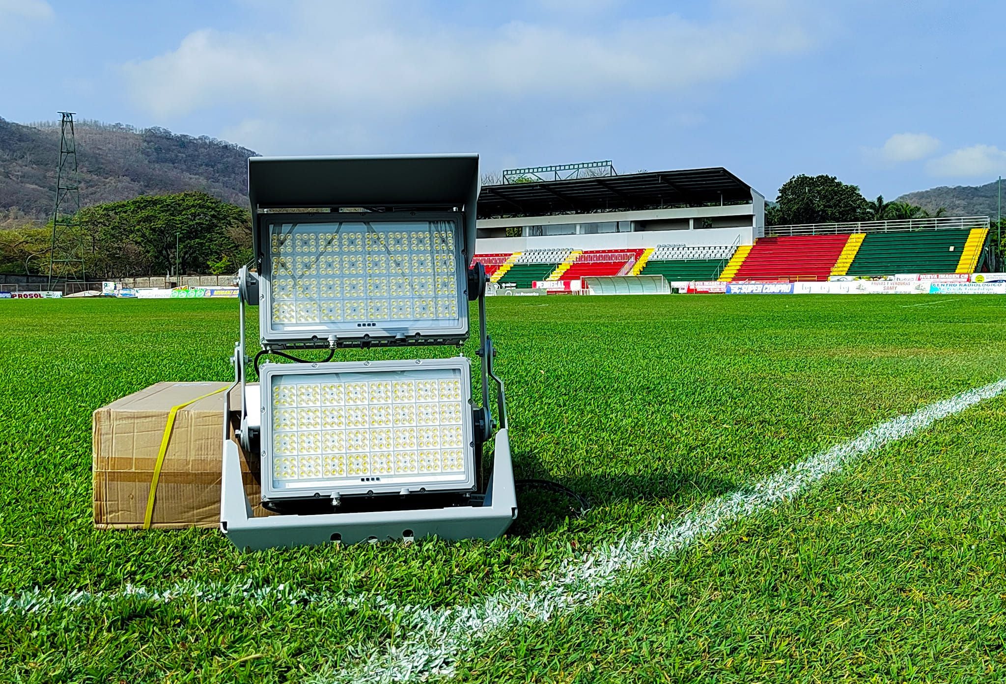 Guanacasteca viene trabajando en la iluminación del estadio Chorotega, pero aún no recibe la autorización. Su inicio en el Torneo de Apertura 2024 está en duda. 