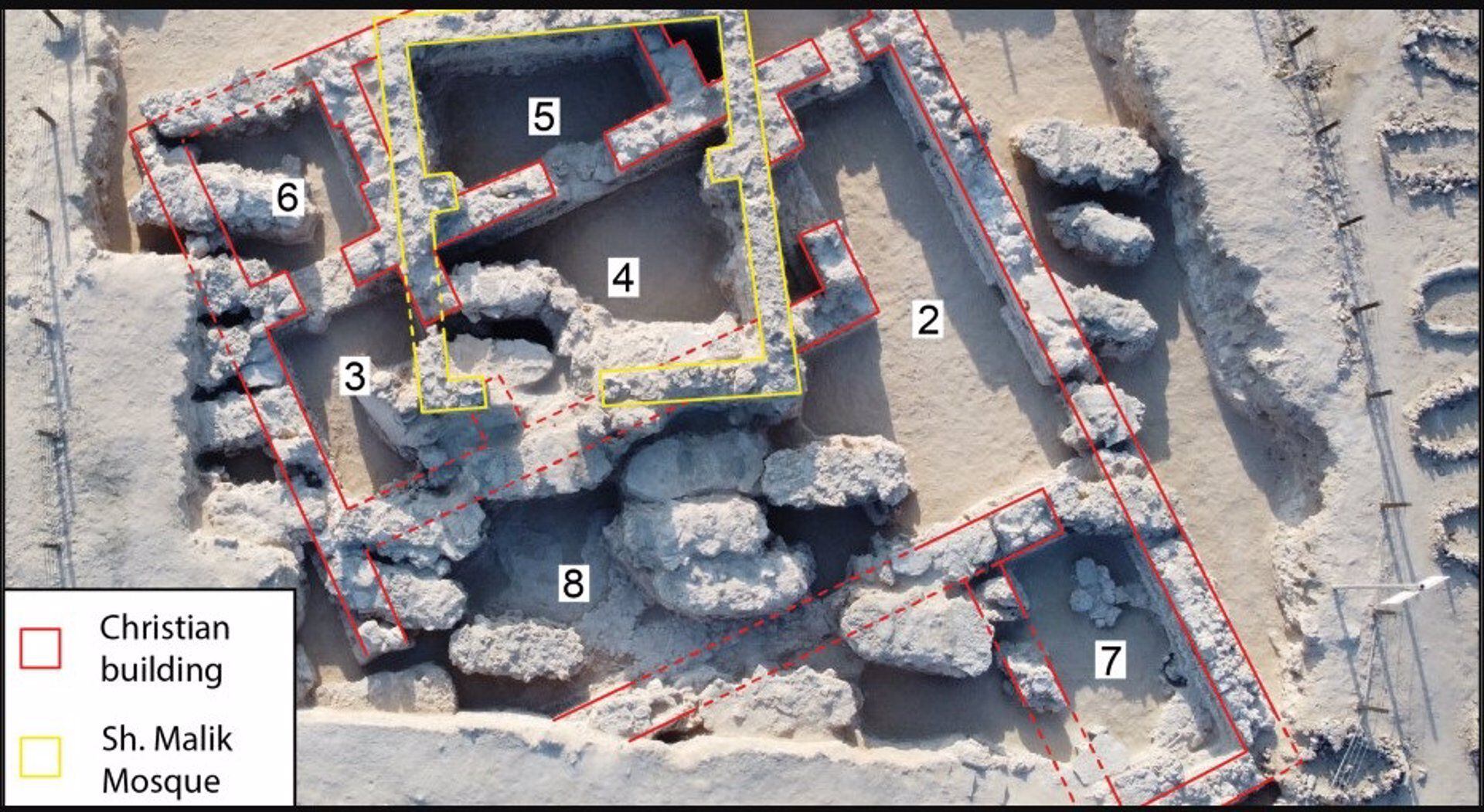Insólitas ruinas cristianas descubiertas en Bahrein.
