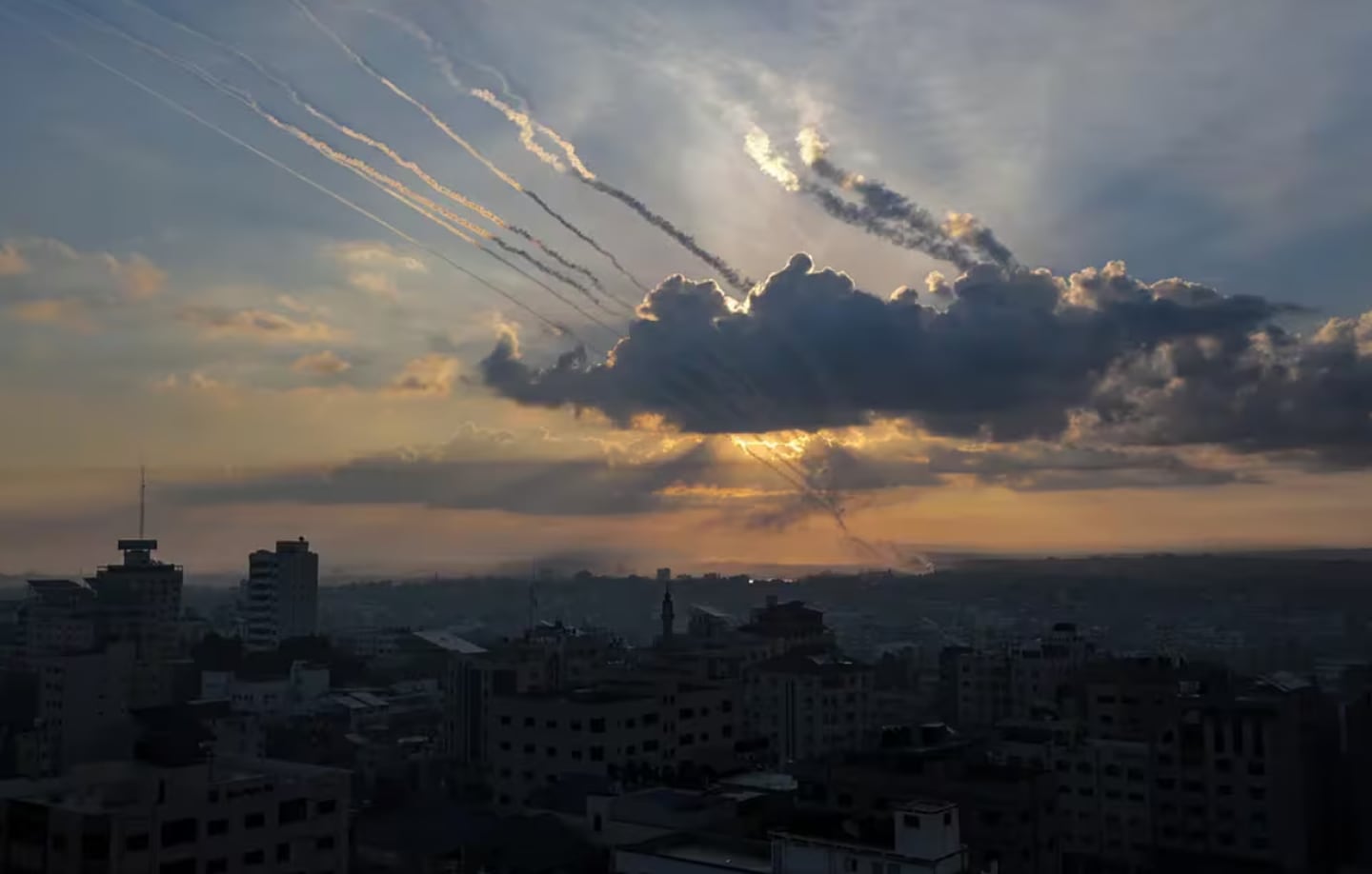 Ataque de Hamás a Tel Aviv.