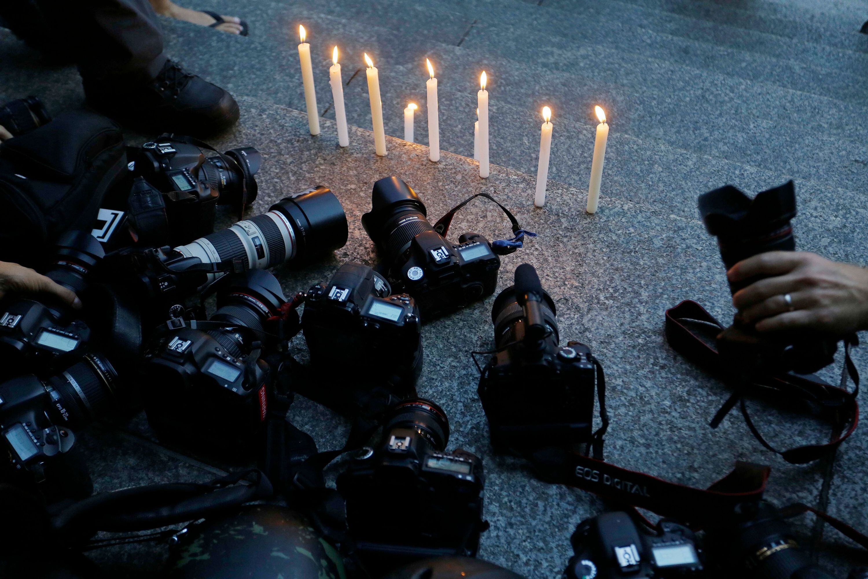 La violencia también toca a los periodistas y fotoperiodistas en América Latina. 