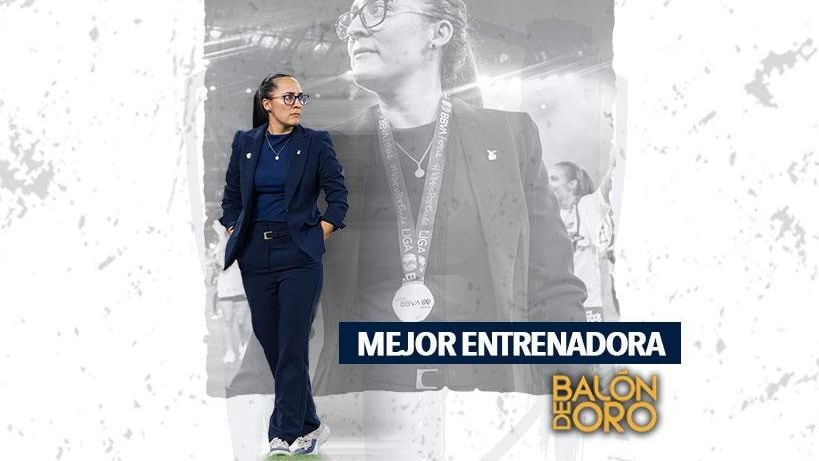 Amelia Valverde gana el Balón de Oro como entrenadora del año en el fútbol femenino de México