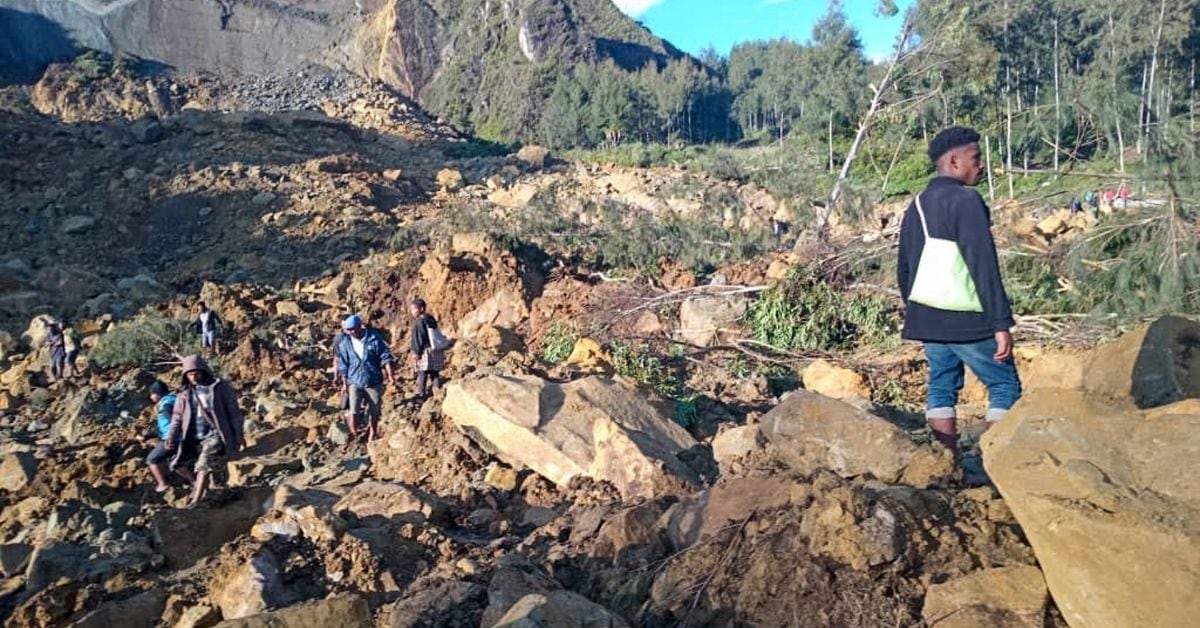 Más de 100 personas podrían haber muerto tras deslizamiento en Papúa Nueva Guinea