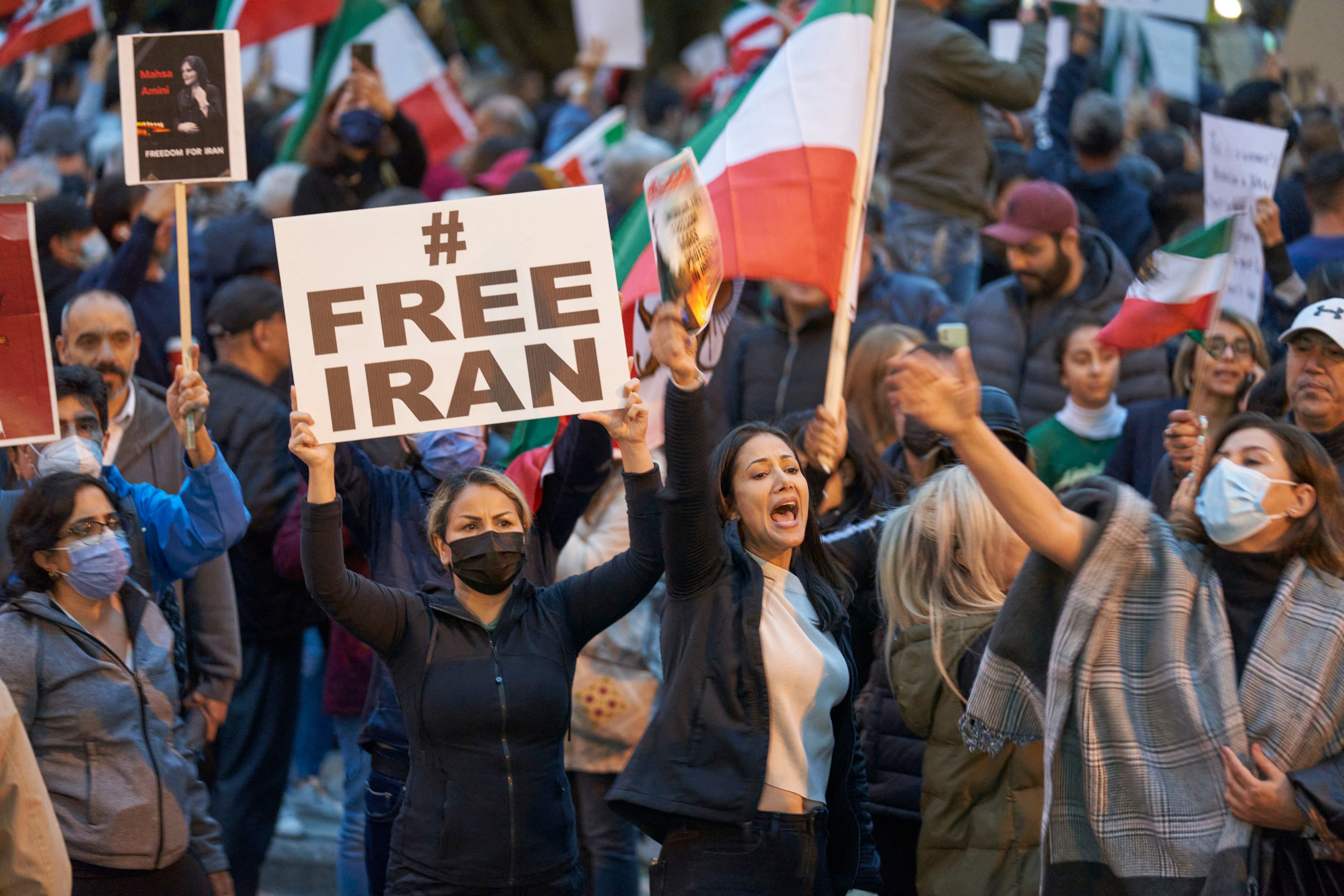 Se trata de las protestas más importantes en Irán desde las de noviembre del 2019