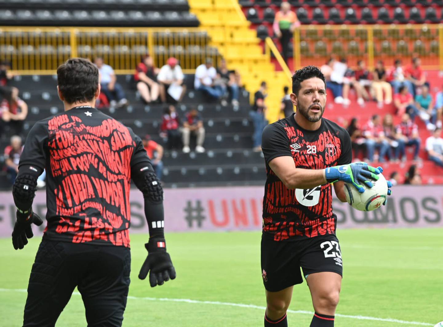 Aunque se creía que Alejandro Duarte podría tener una oportunidad, Alexandre Guimaraes decidió que Leonel Moreira ataje en el partido entre Liga Deportiva Alajuelense y Guanacasteca.