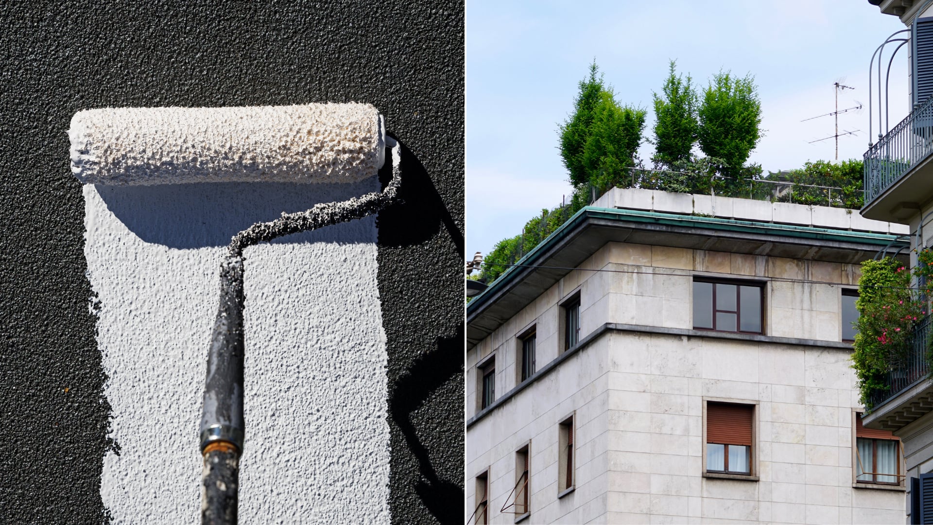 Pintar los tejados de blanco es la solución más eficaz para enfriar ciudades, superando a los techos verdes y paneles solares.