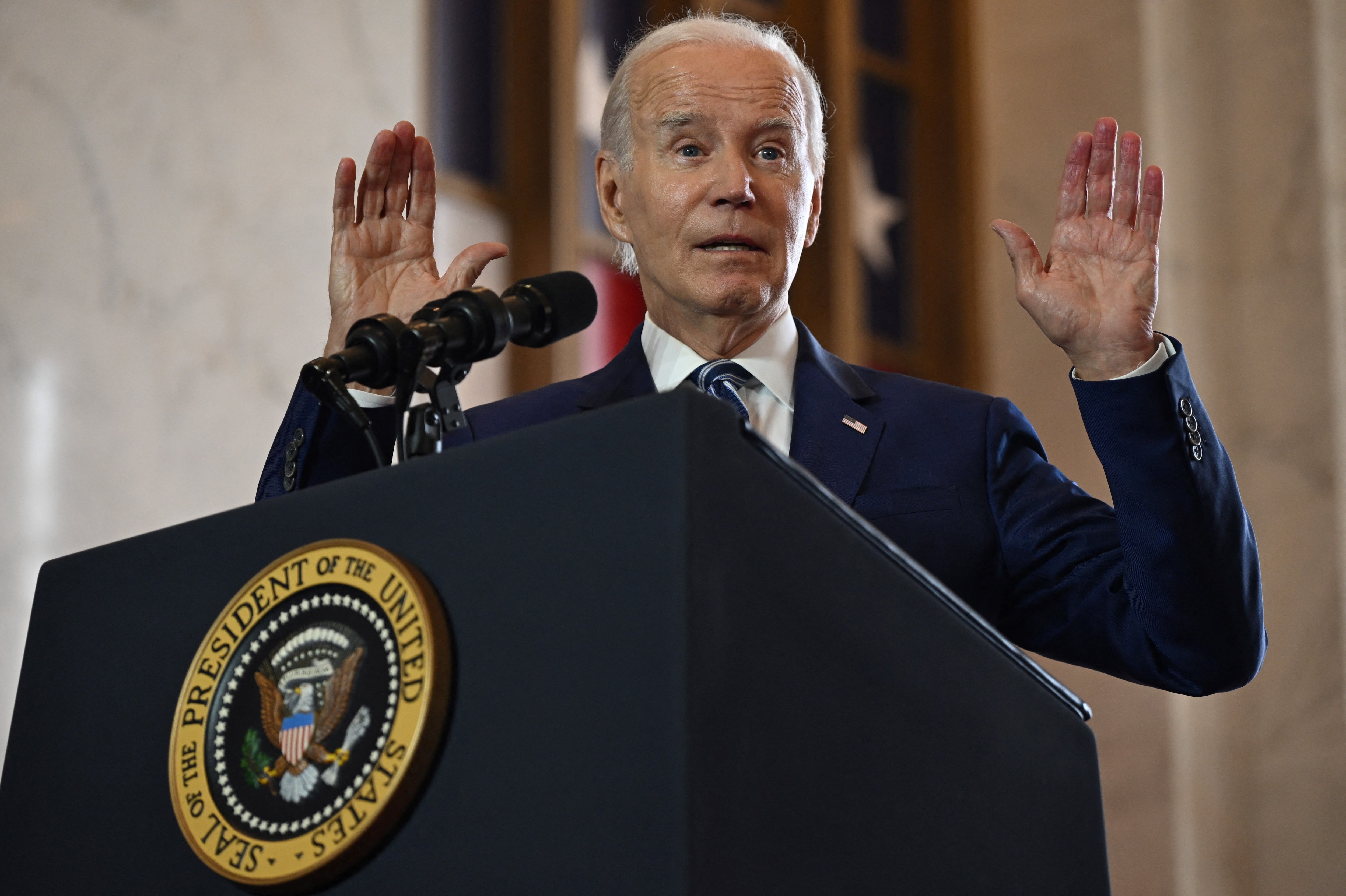 Joe Biden cometió un lapsus al mencionar que Rusia está perdiendo la guerra en “Irak” en lugar de en Ucrania, error que ya había cometido este martes durante un mitin.