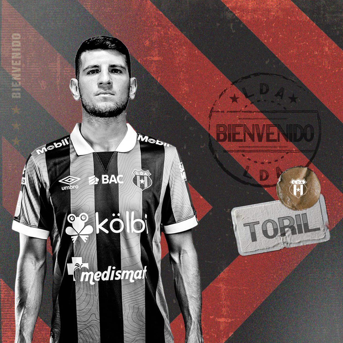 Alberto Toril firmó un contrato por dos años con Liga Deportiva Alajuelense.