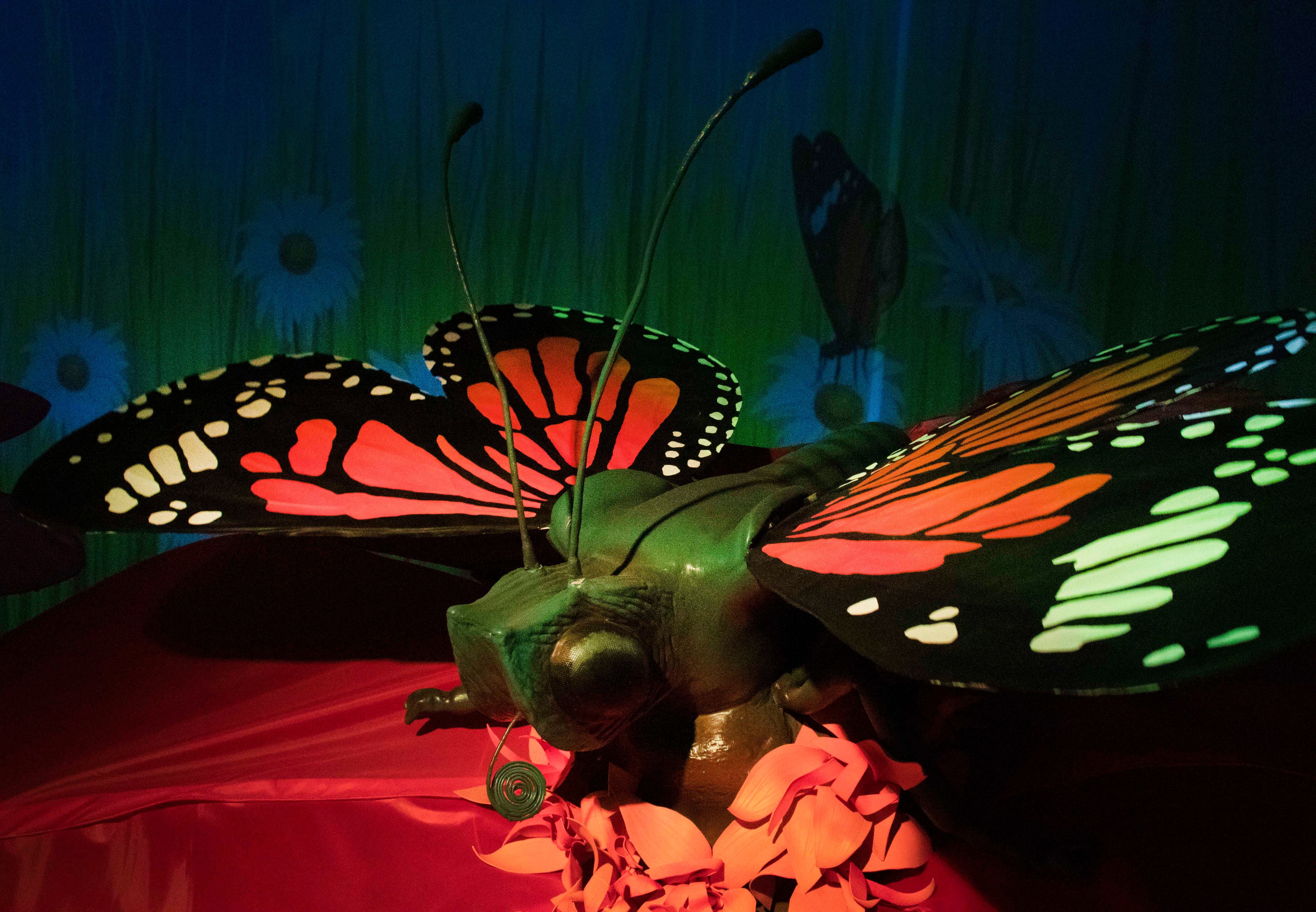 Gracias a la exposición 'Vida de bichos', insectos gigantes tomaron el Paseo de las Flores.