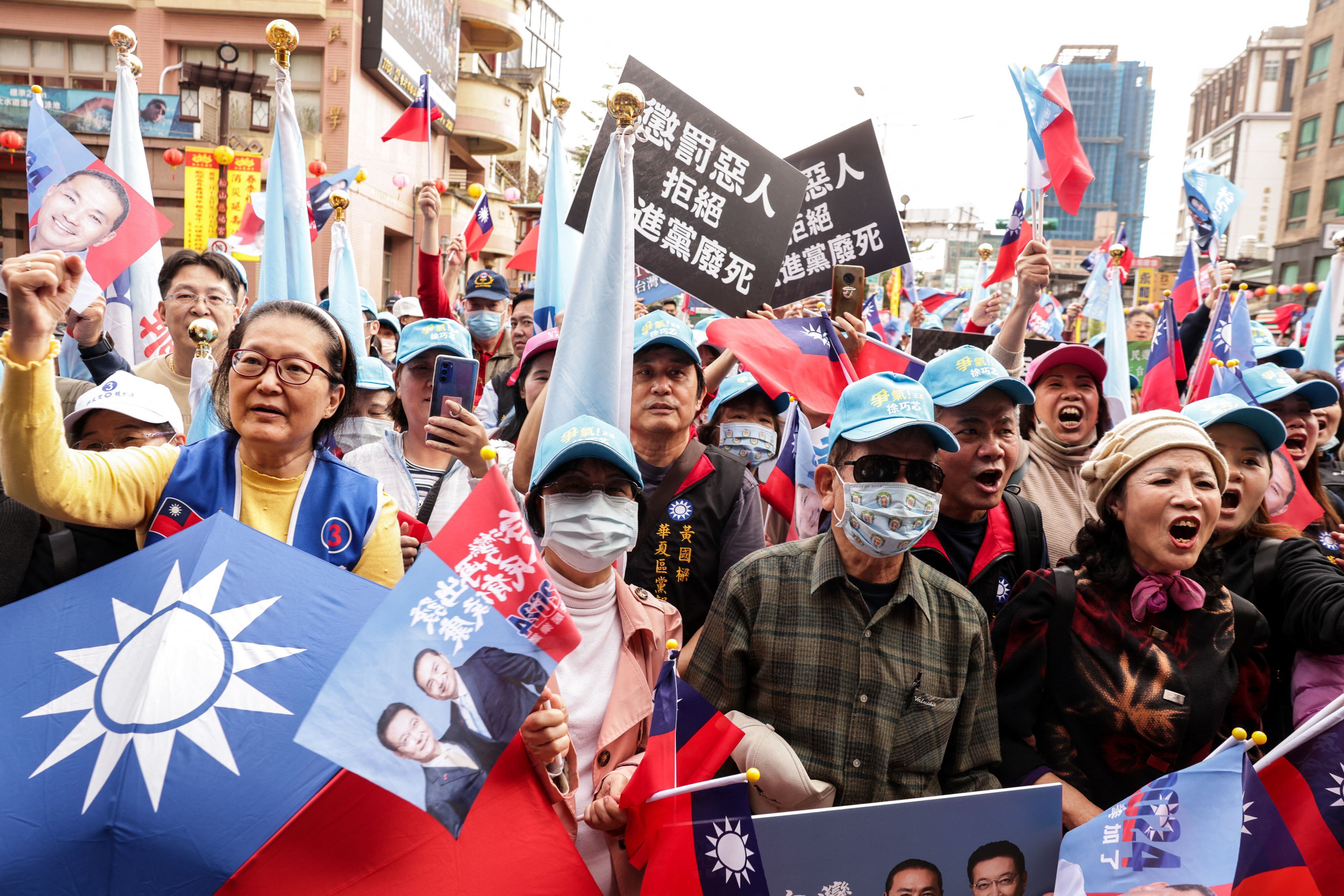 ‘Somos una democracia’: los votantes de Taiwán hacen oír su voz