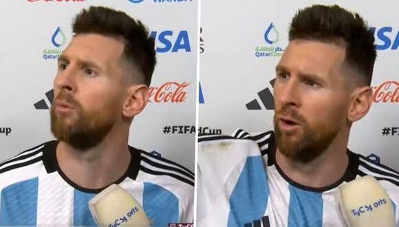 En su partido contra Países Bajos, en Qatar, Lionel Messi lanzó el mítico '¿Qué mirás, bobo? Andá pa’lla, bobo'. 