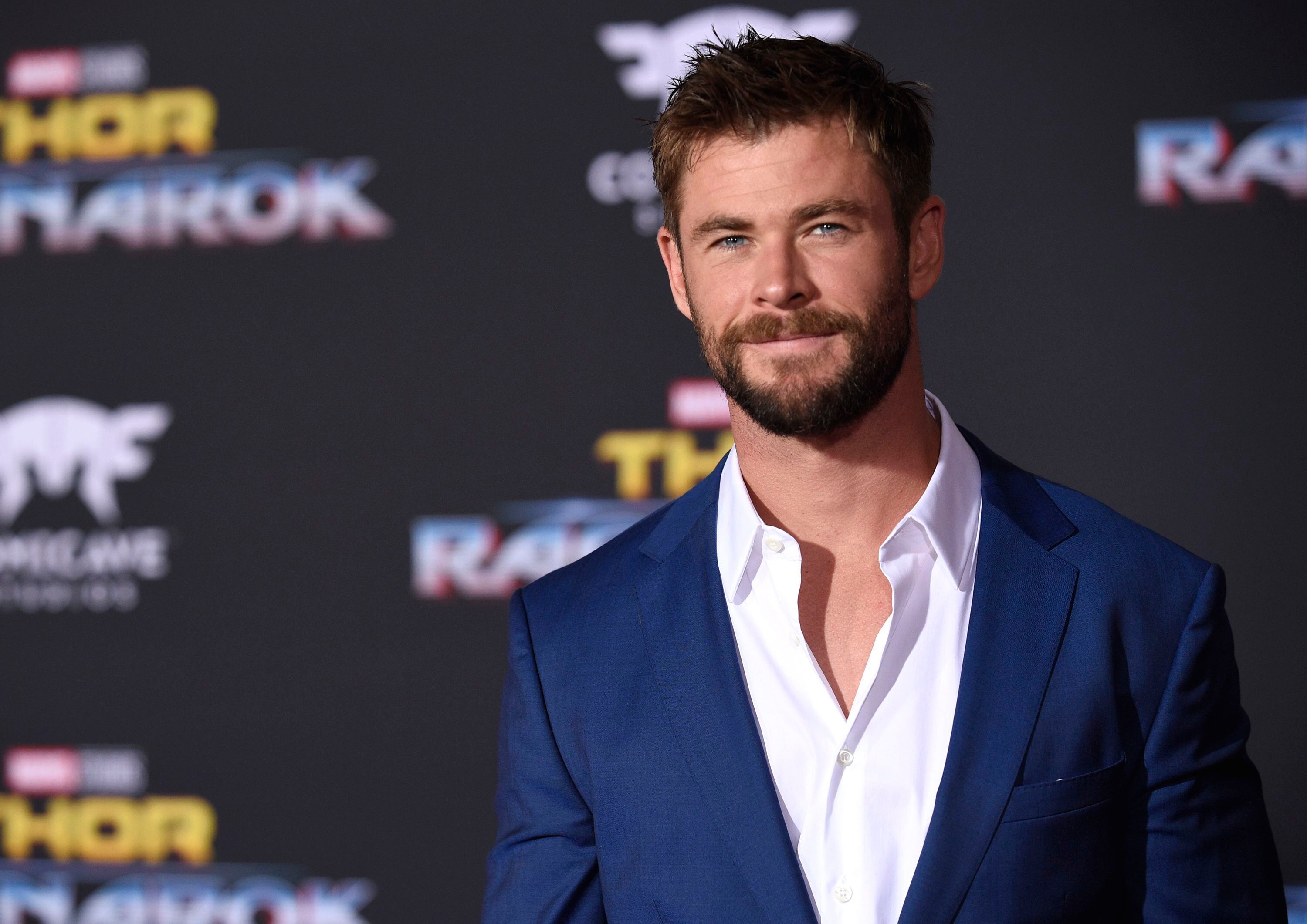 Chris Hemsworth cumplirá 40 años el próximo mes de agosto. 