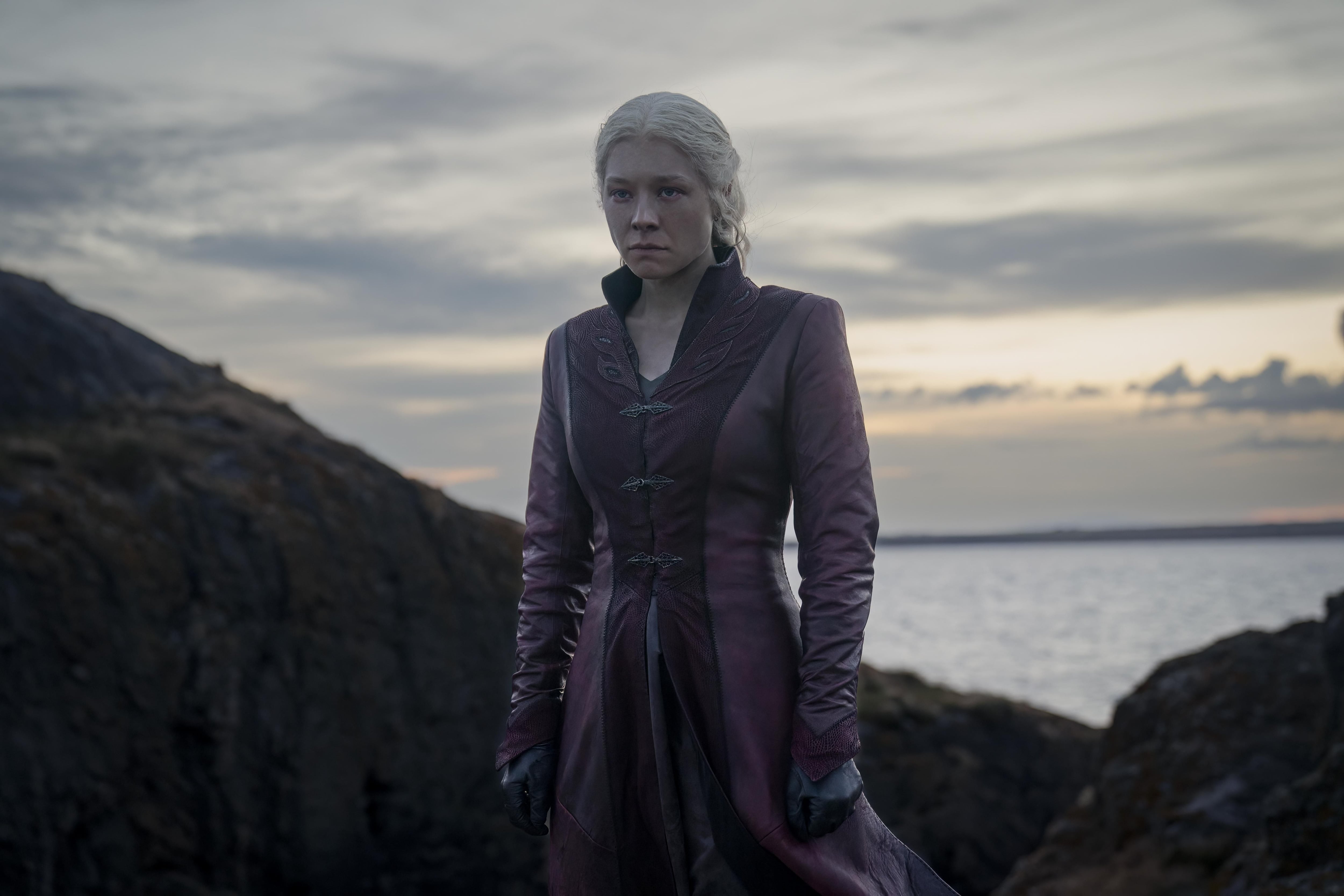 Emma D’Arcy, quien interpreta a Rhaenyra, es la protagonista de 'House of the Dragon' y líder del bando rojo de la casa Targaryen.