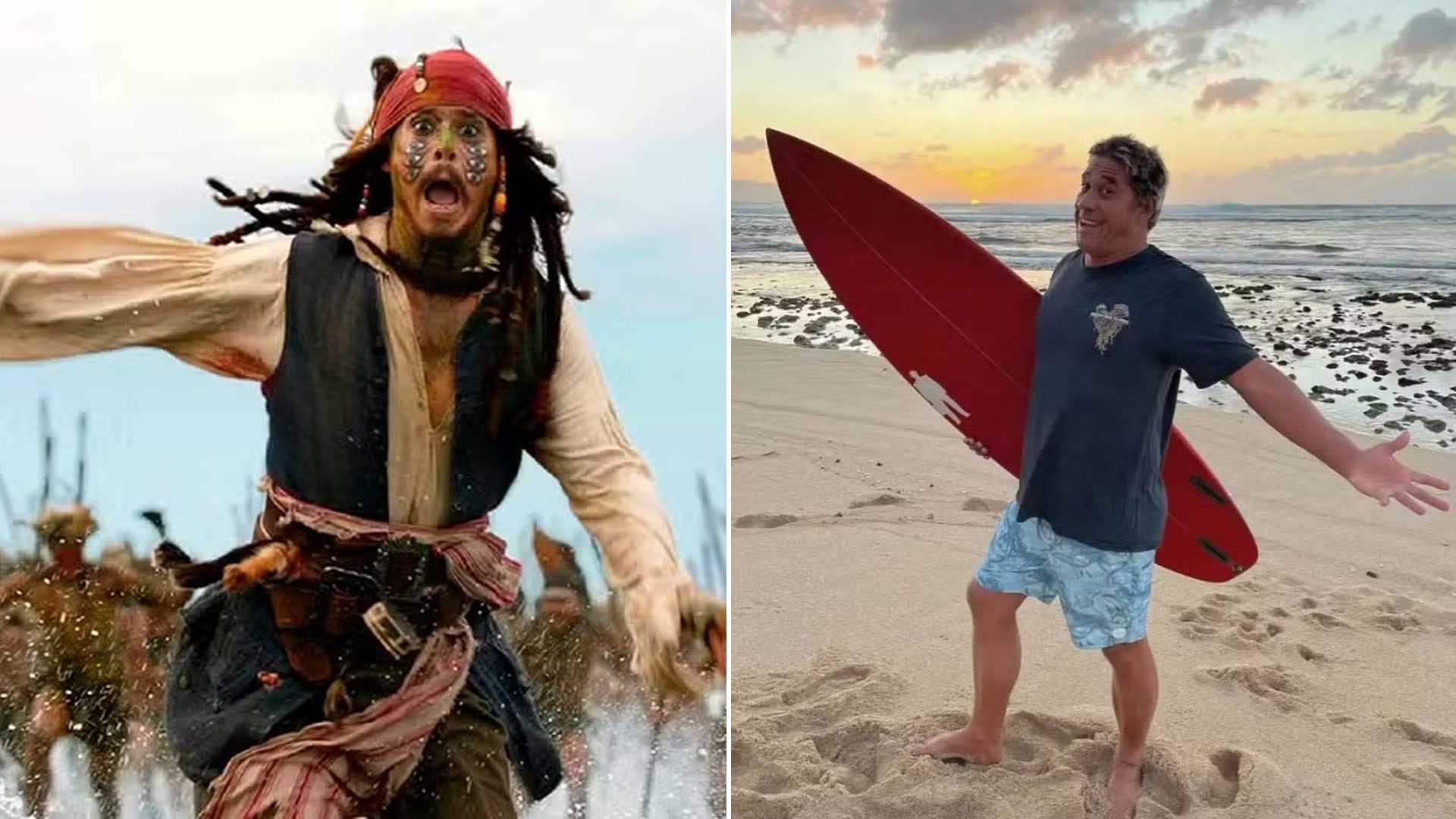 Tamayo Perry, surfista y actor de 'Piratas del Caribe', murió por un ataque de tiburón en una playa de Hawái. Autoridades y testigos confirmaron múltiples mordidas.