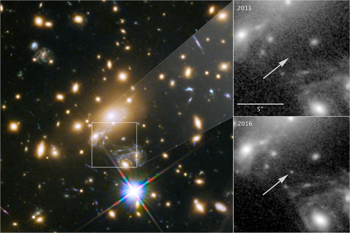 Telescopio Hubble Muestra Estrella Más Lejana A 9000 Millones De Años Luz De La Tierra La Nación 6300