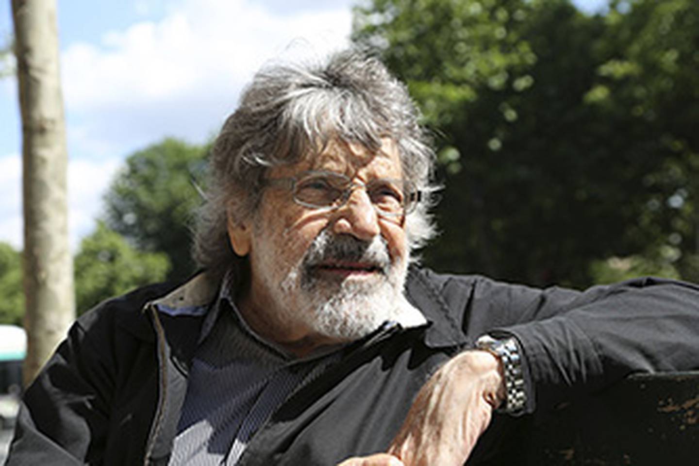 El artista Carlos Cruz-Diez en París en el 2013.