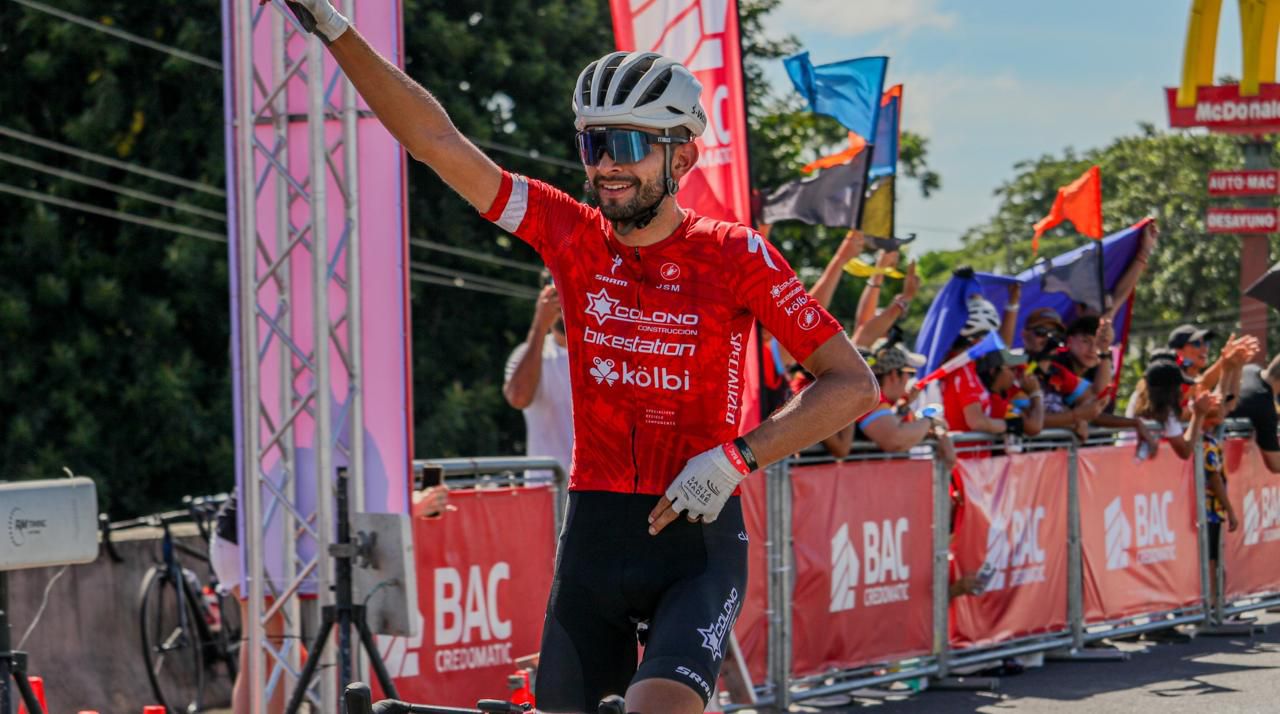 Daniel Bonilla ganó la primera edición del Gran Fondo Guanacasteco 2023 y espera repetir el título este domingo. Cortesía: Colono Bikestation Kölbi