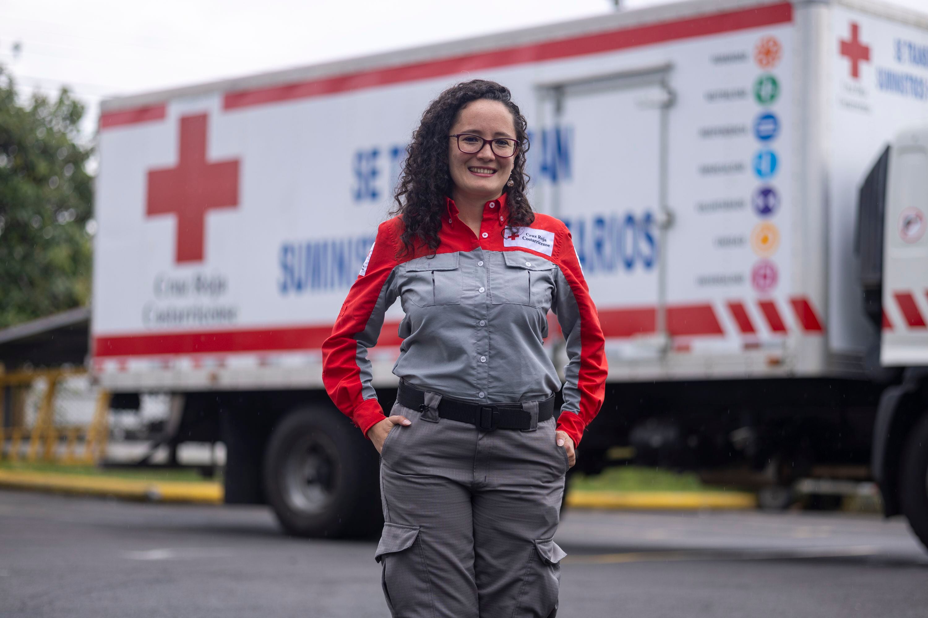 Dyanne Marenco es la primera mujer en ser presidenta de la Cruz Roja y la más joven en ocupar este cargo.