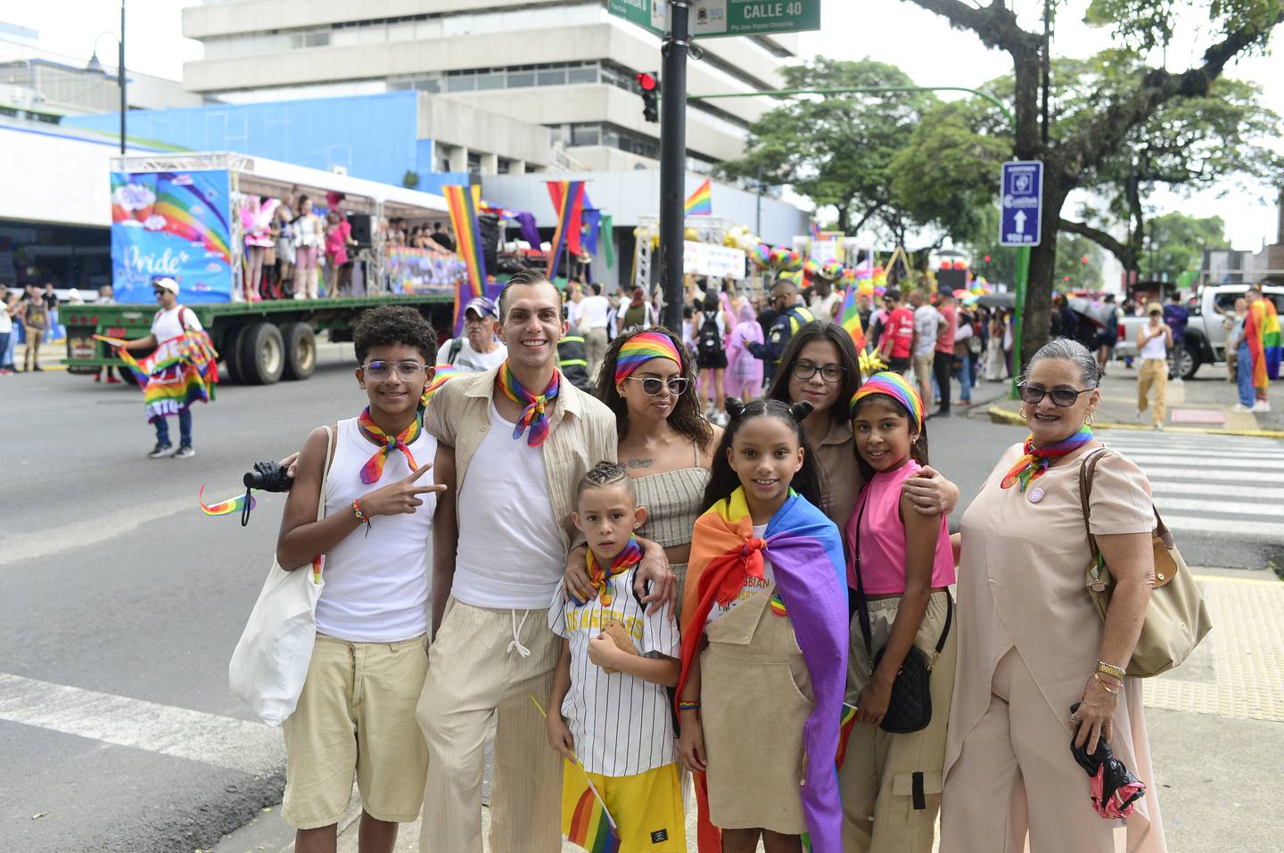 30/06/24 San José Sabana,Cobertura de la marcha de la diversidad 2024(Pride 2024), Fotos:Jorge Navarro para La Nación