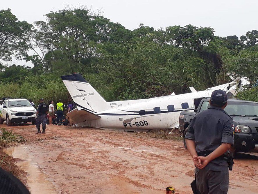 El gobierno local dijo que todos los tripulantes fallecieron. Foto: O Globo.