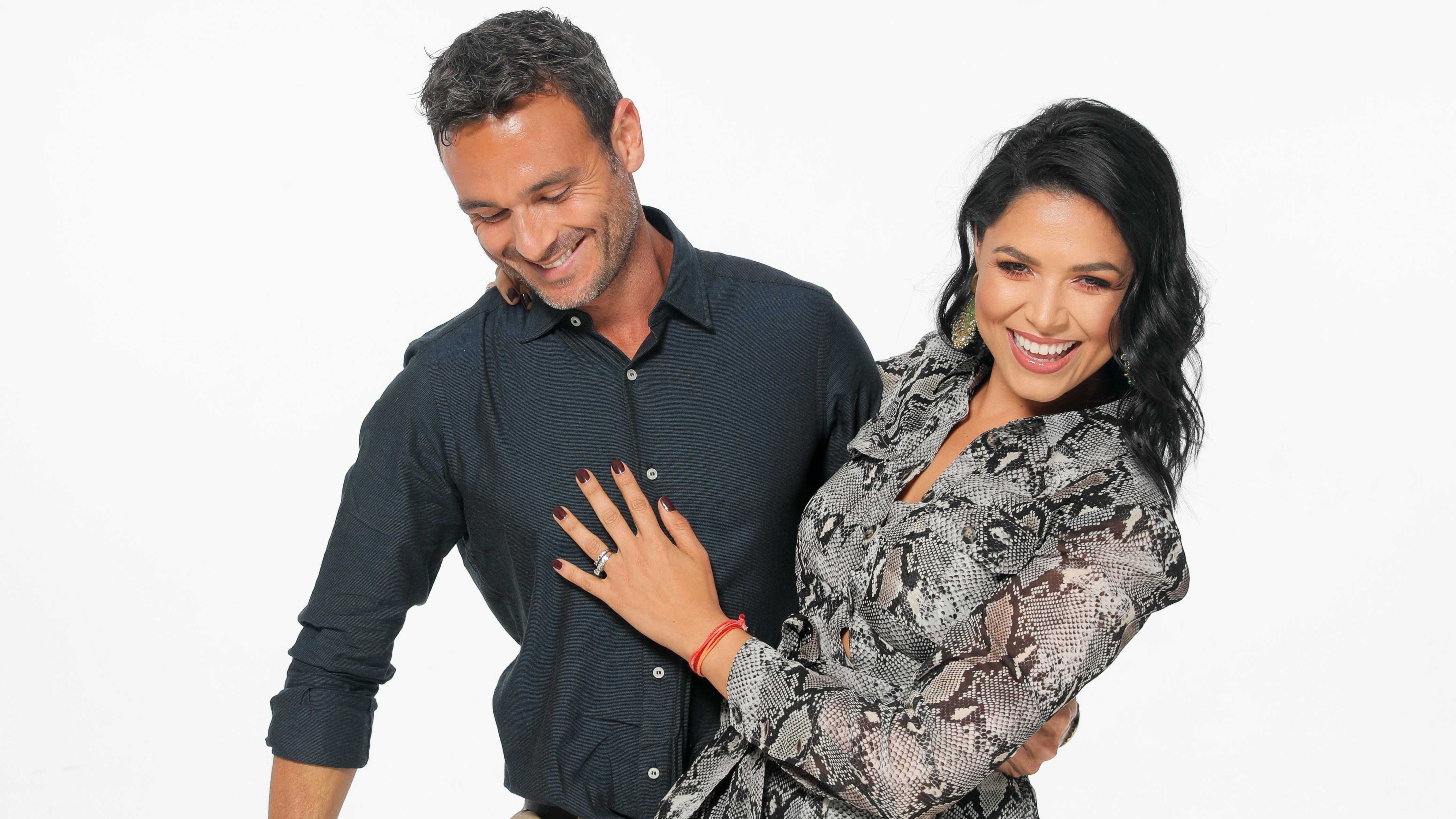 Johanna Ortiz y Esteban Salazar en 2019, cuando tenían cuatro años de casados. Según anunció la expresentadora de televisión, la relación con el entrenador físico se terminó en un mutuo acuerdo, por lo que se divorciarán.