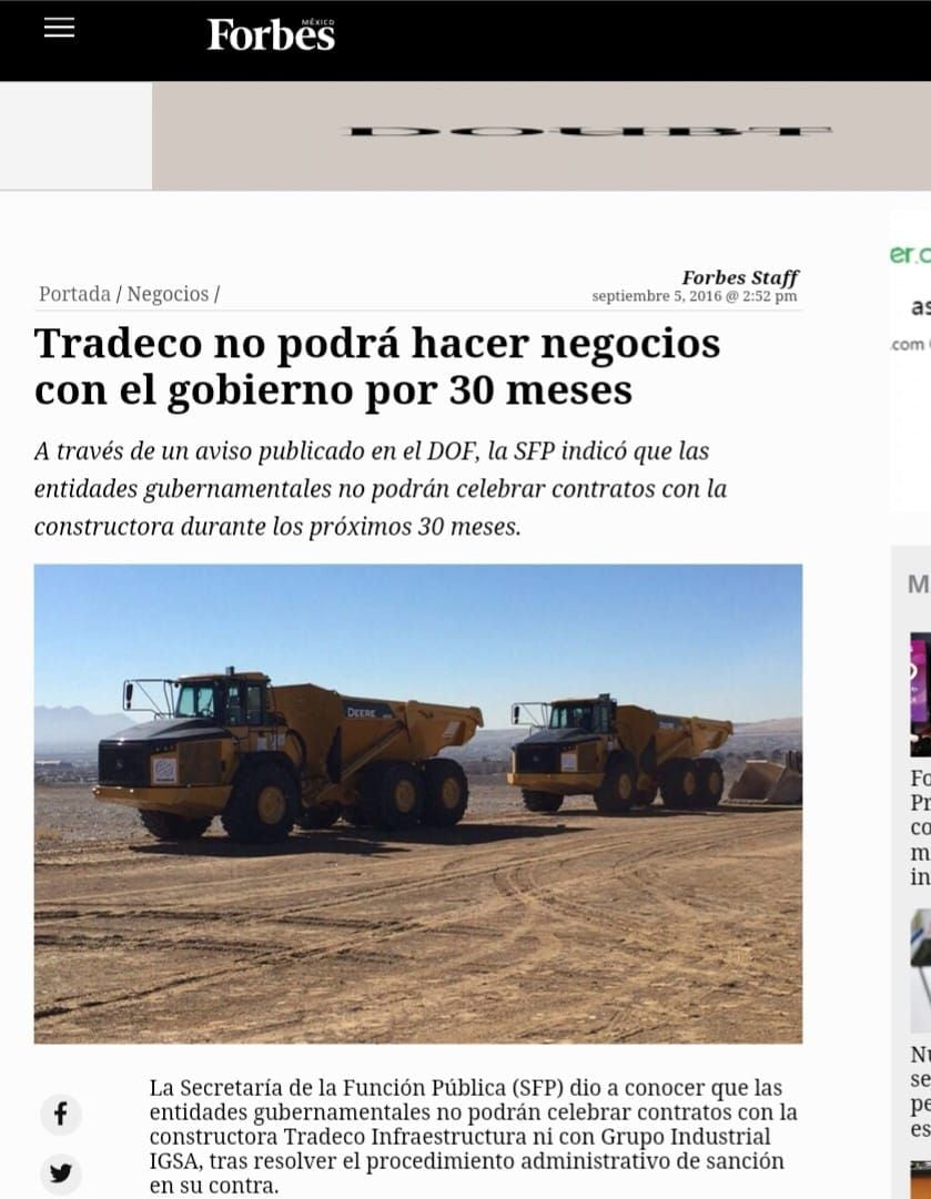 Tradeco, la constructora que buscó a Chaves y a Amador para contrato vial,  arrastra sanciones y demandas | La Nación