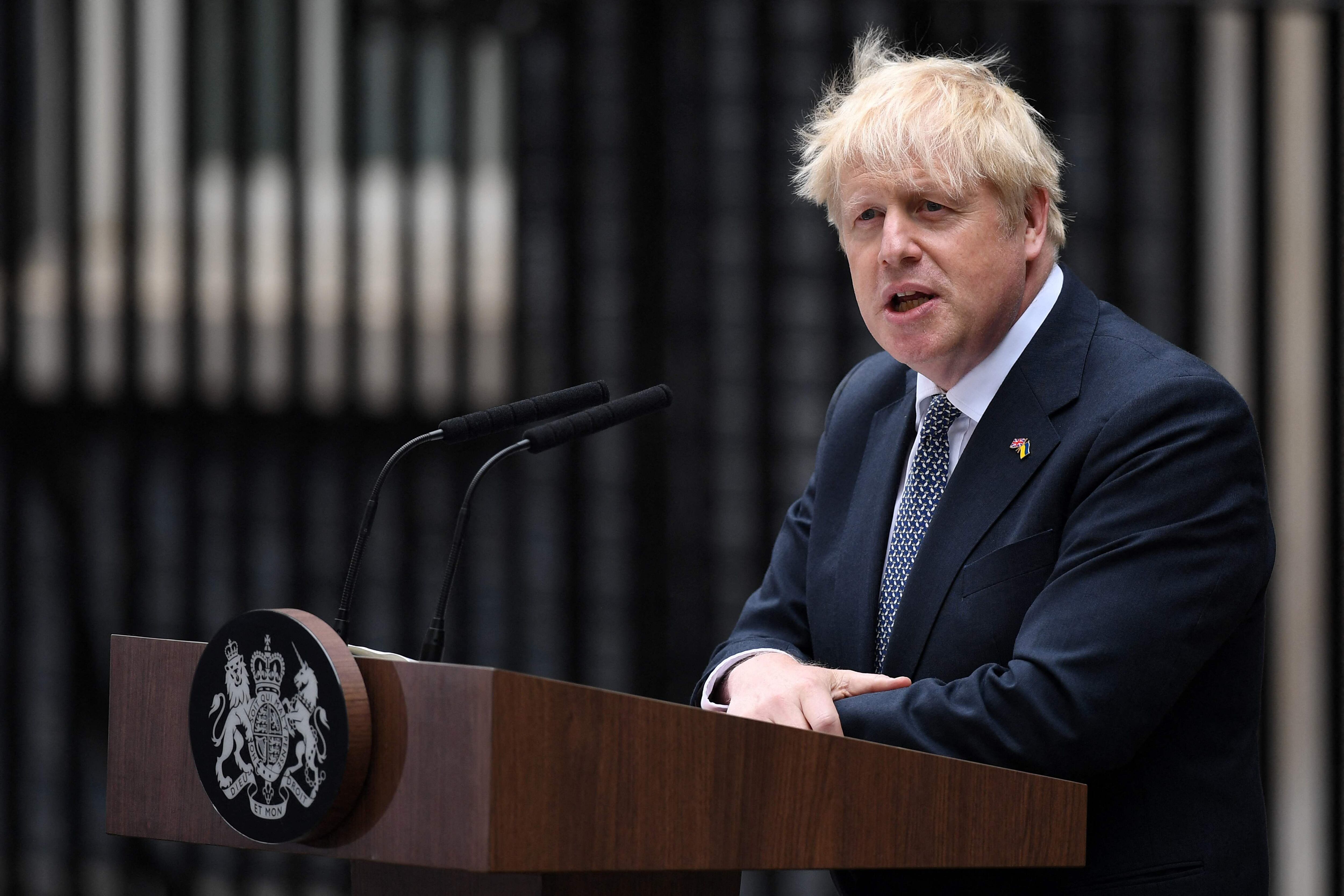 El primer ministro británico, Boris Johnson, dimitió el jueves como líder de la formación, pero seguirá en el cargo de primer ministro hasta que sea elegido su sucesor.