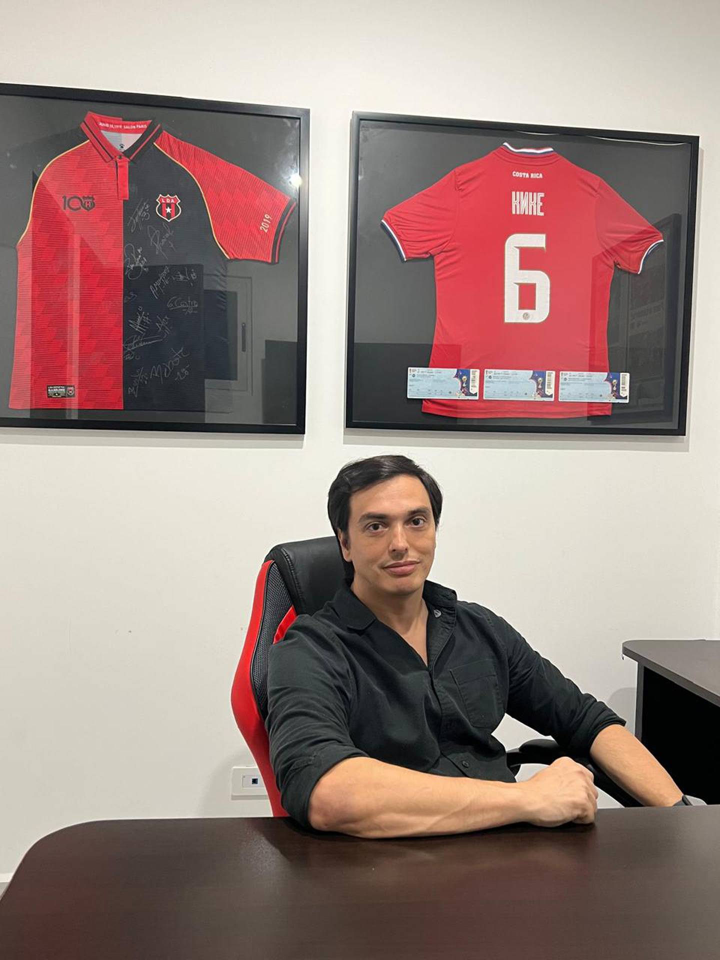 Enrique Morúa contó a 'La Nación' parte de los proyectos que ha desarrollado como directivo de Liga Deportiva Alajuelense y por qué aspira a reelegirse como vicepresidente.