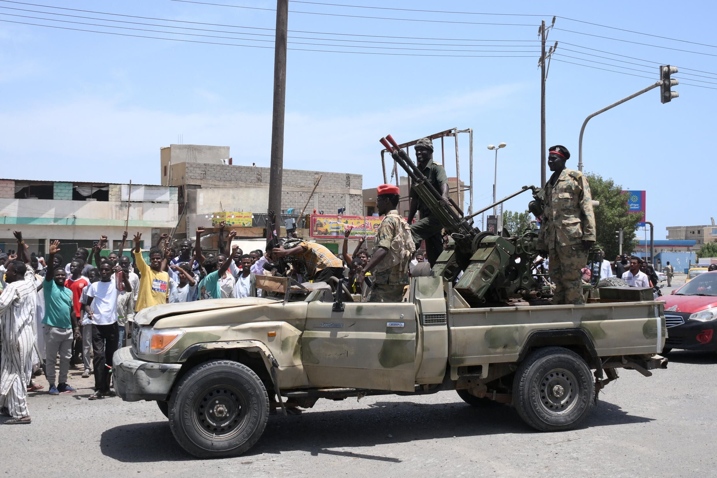 El ejército de Sudán está en guerra contra el grupo paramilitar, Furezas de Apoyo Rápido (FSR). Foto: AFP